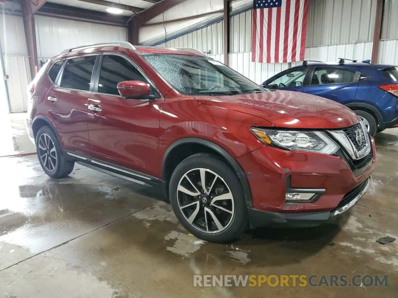 4 fotografías del automóvil dañado 5N1AT2MV0KC780639 NISSAN ROGUE 2019