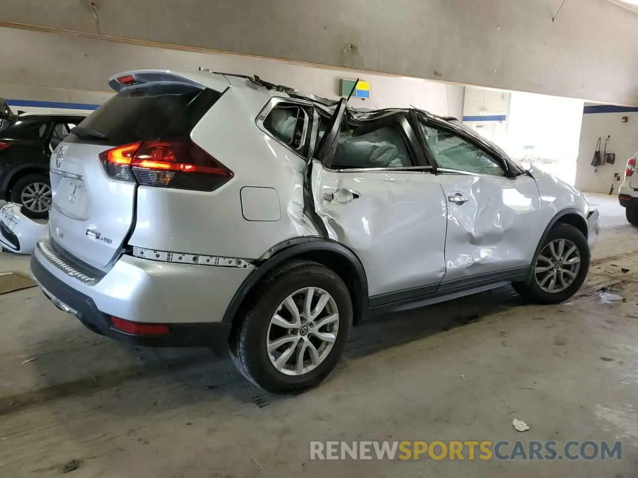 3 fotografías del automóvil dañado 5N1AT2MV0KC825076 NISSAN ROGUE 2019