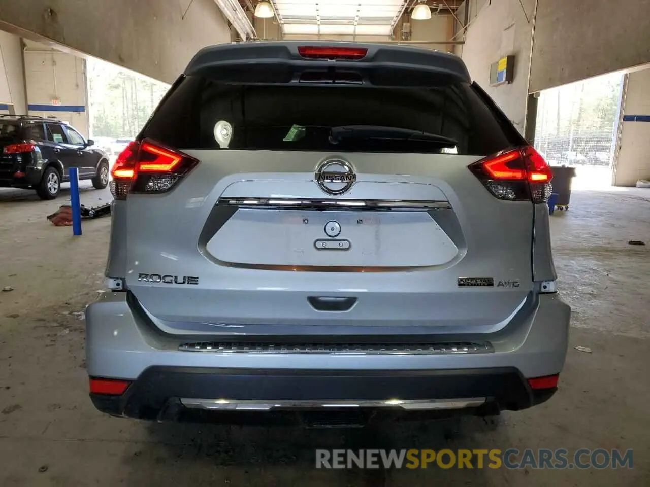 6 fotografías del automóvil dañado 5N1AT2MV0KC825076 NISSAN ROGUE 2019