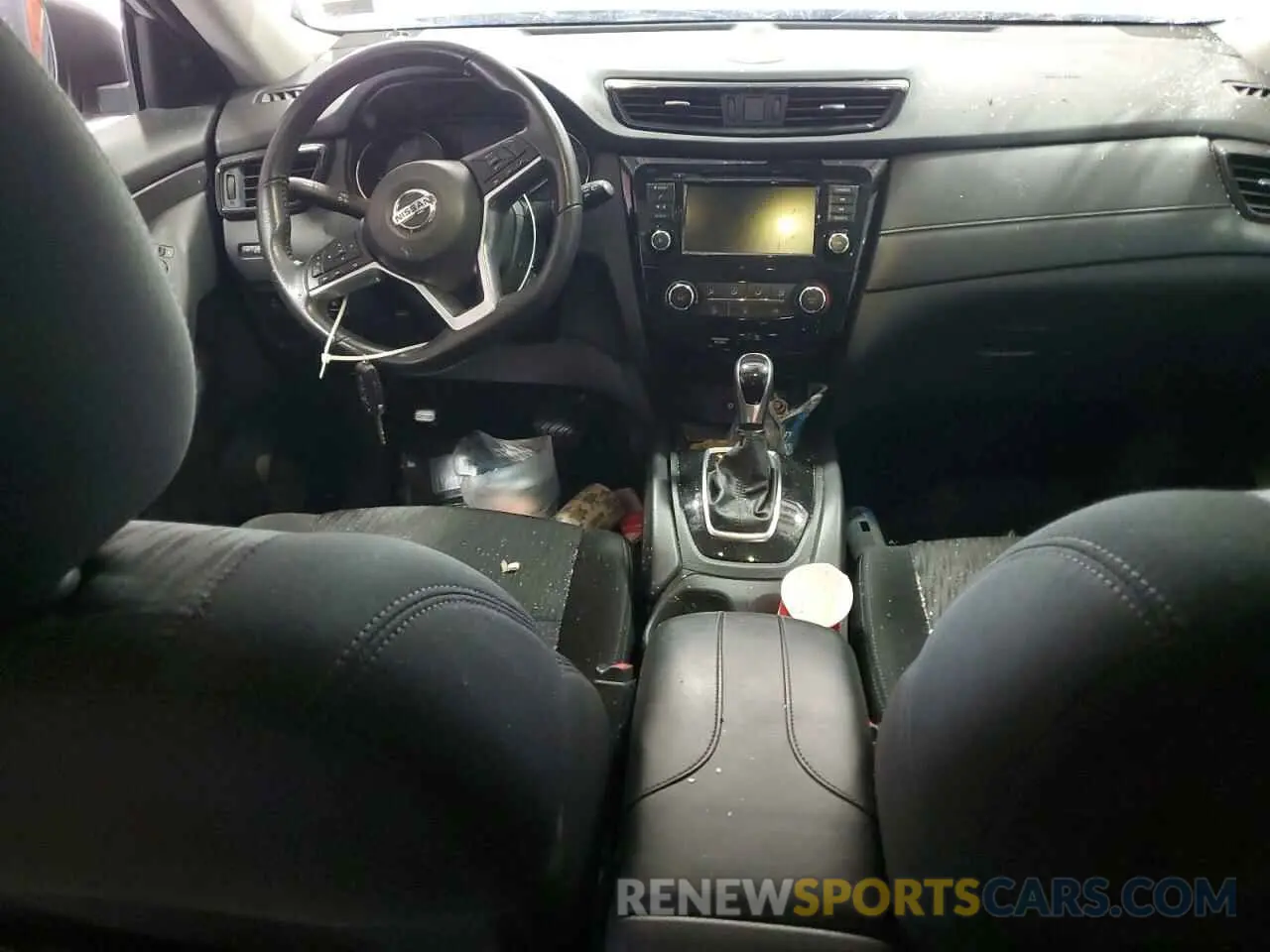 8 fotografías del automóvil dañado 5N1AT2MV0KC825076 NISSAN ROGUE 2019