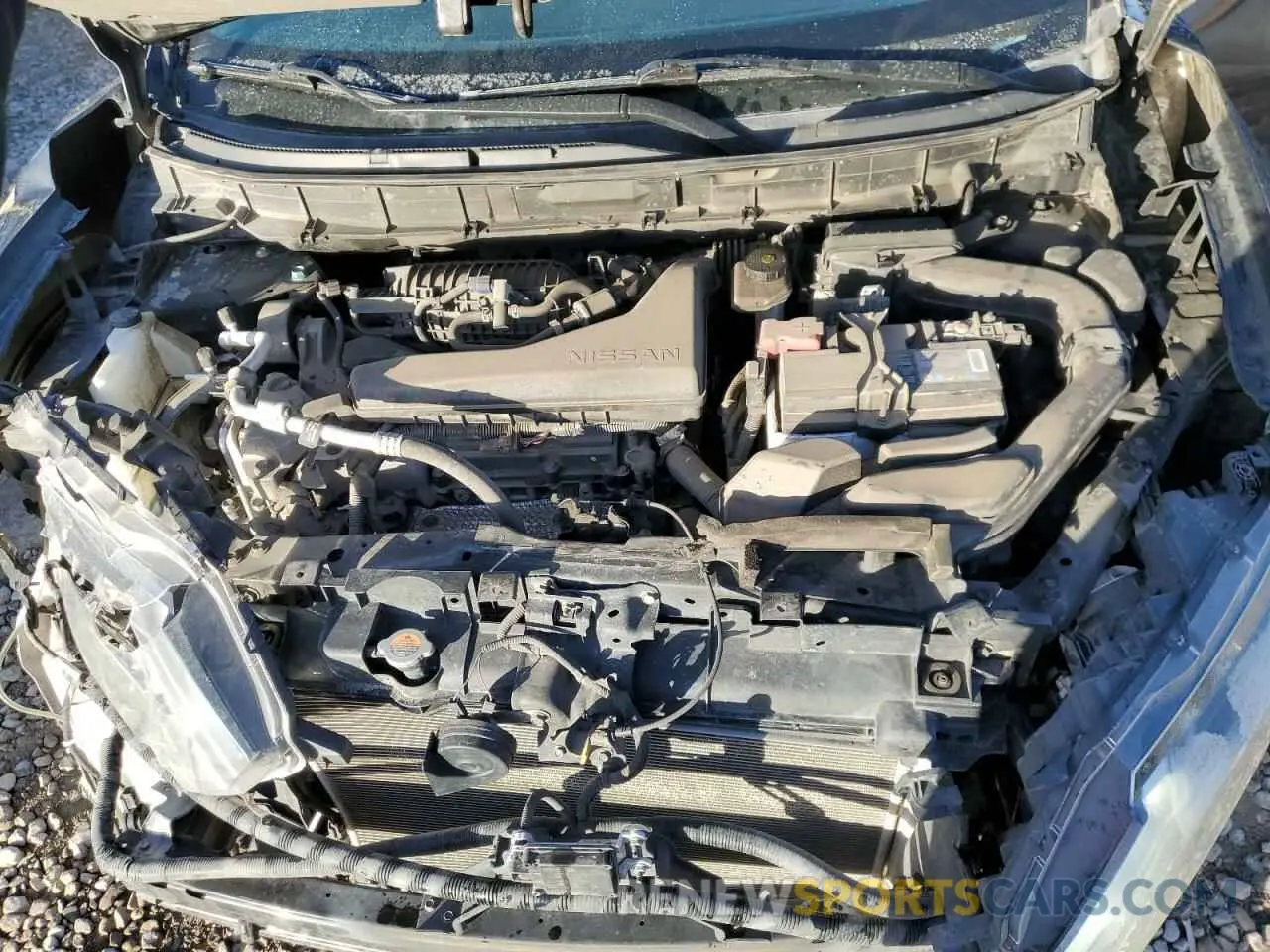 11 fotografías del automóvil dañado 5N1AT2MV1KC701740 NISSAN ROGUE 2019