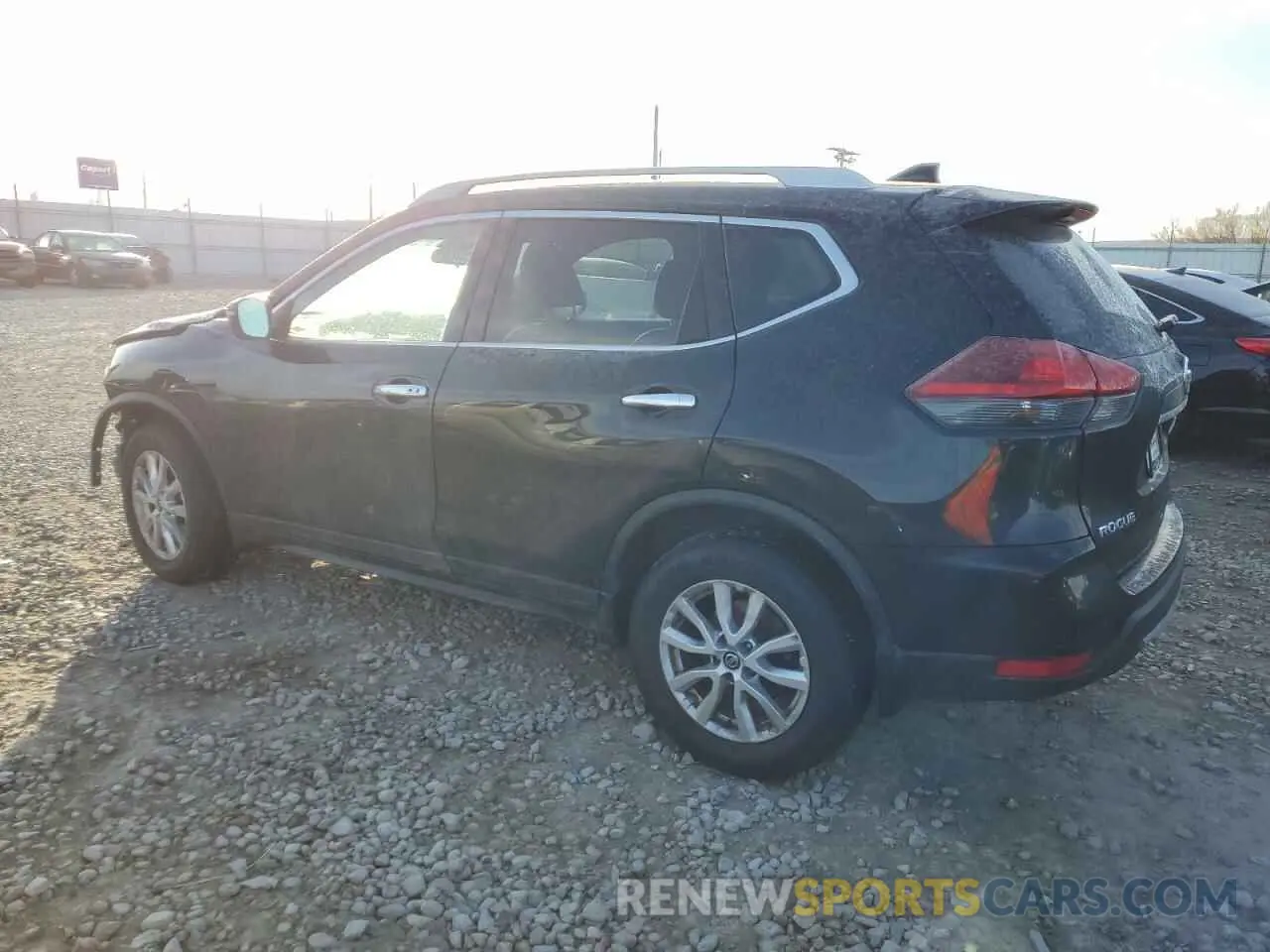 2 fotografías del automóvil dañado 5N1AT2MV1KC701740 NISSAN ROGUE 2019