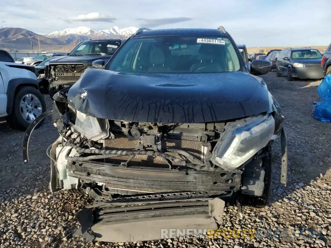 5 fotografías del automóvil dañado 5N1AT2MV1KC701740 NISSAN ROGUE 2019