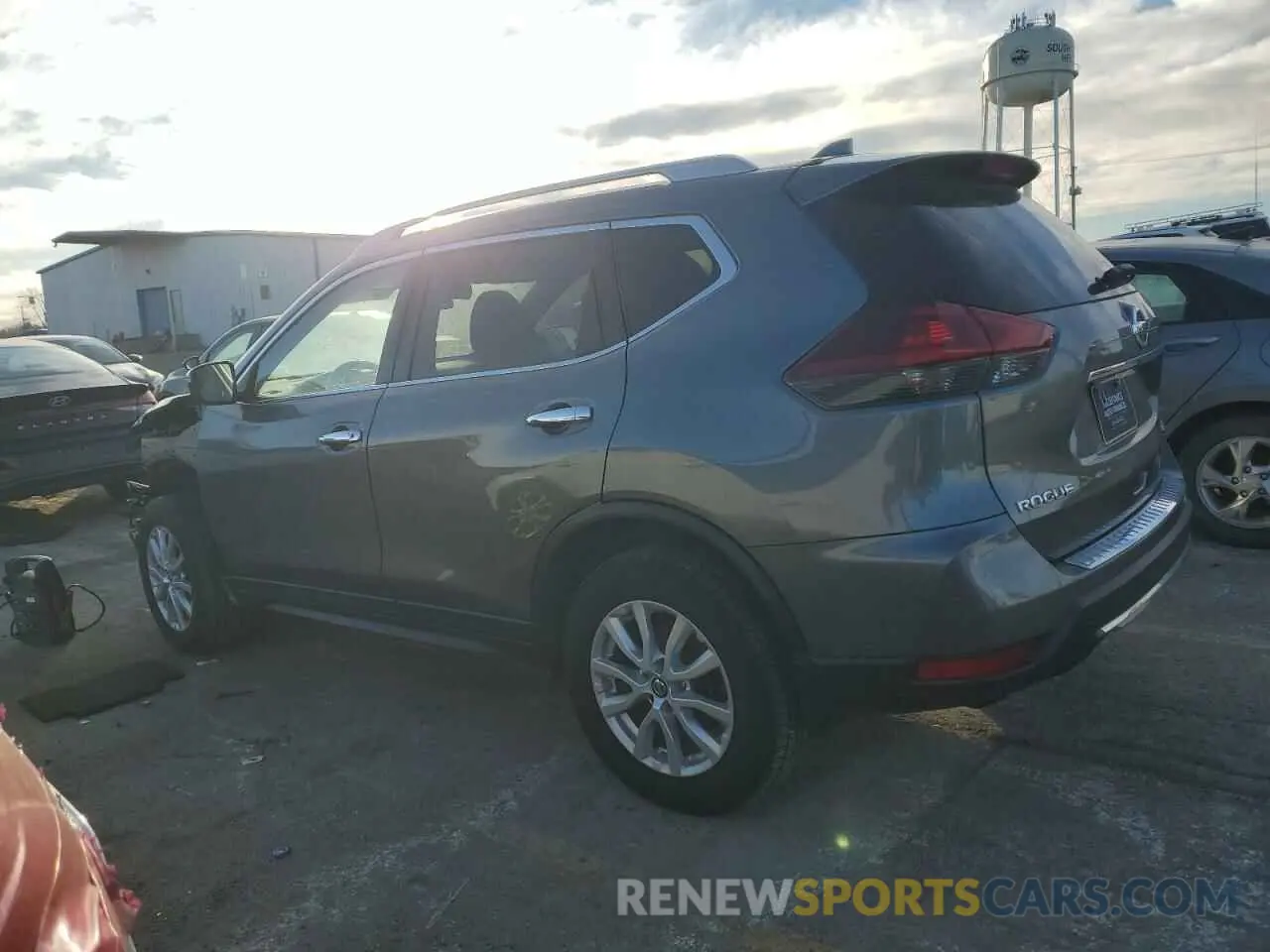 2 fotografías del automóvil dañado 5N1AT2MV1KC721048 NISSAN ROGUE 2019