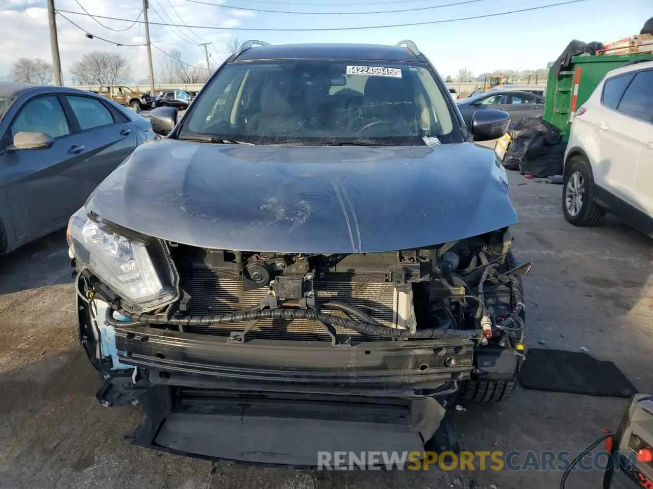 5 fotografías del automóvil dañado 5N1AT2MV1KC721048 NISSAN ROGUE 2019