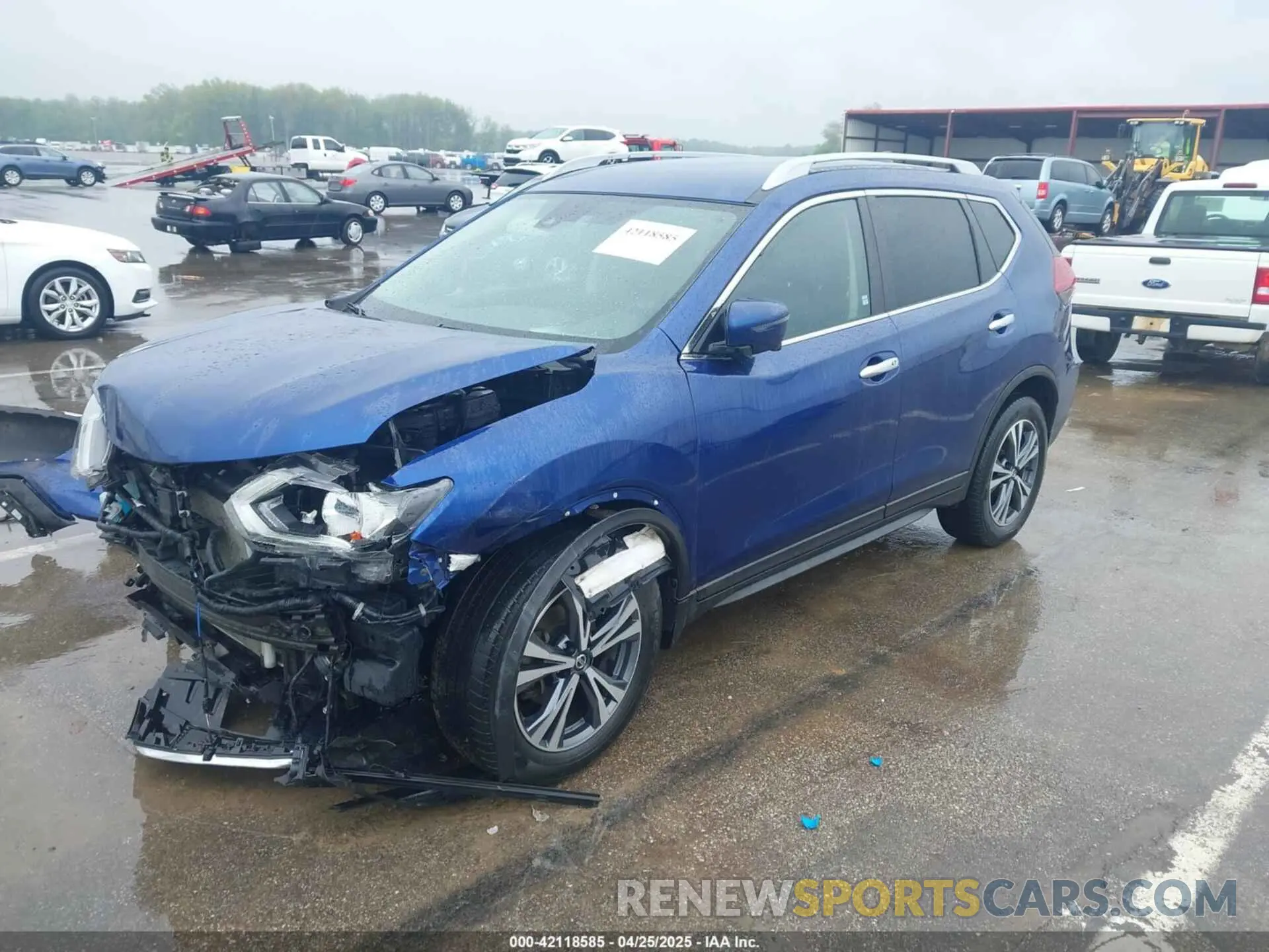 2 fotografías del automóvil dañado 5N1AT2MV1KC769598 NISSAN ROGUE 2019