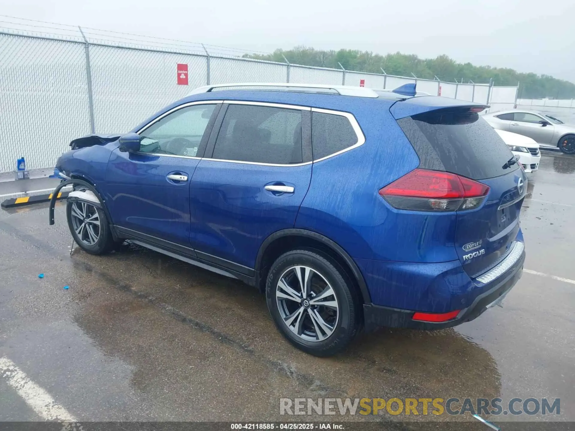 3 fotografías del automóvil dañado 5N1AT2MV1KC769598 NISSAN ROGUE 2019