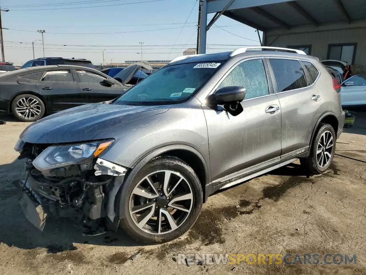 1 fotografías del automóvil dañado 5N1AT2MV1KC773537 NISSAN ROGUE 2019