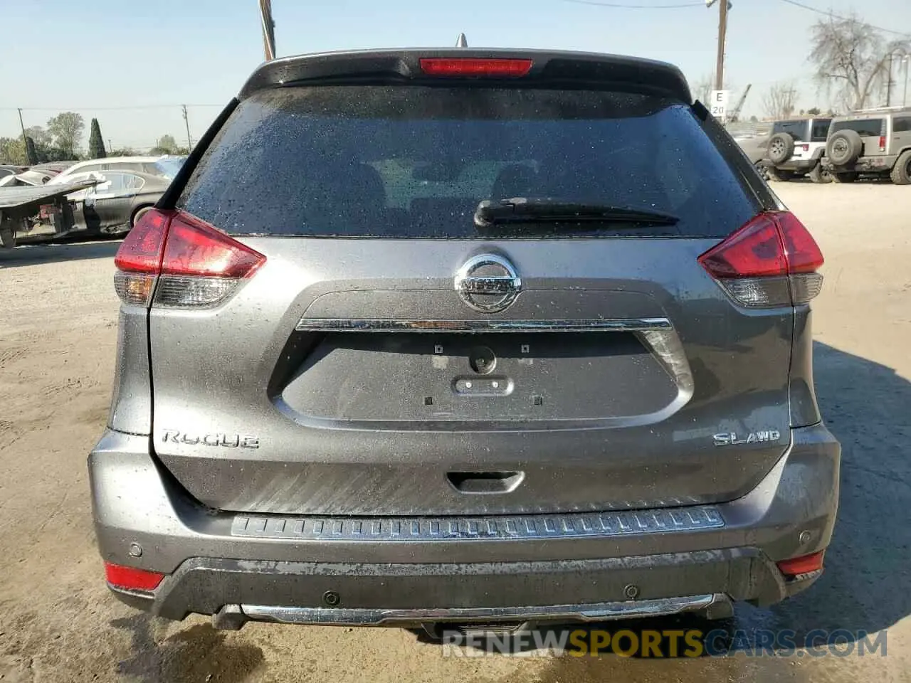 6 fotografías del automóvil dañado 5N1AT2MV1KC773537 NISSAN ROGUE 2019
