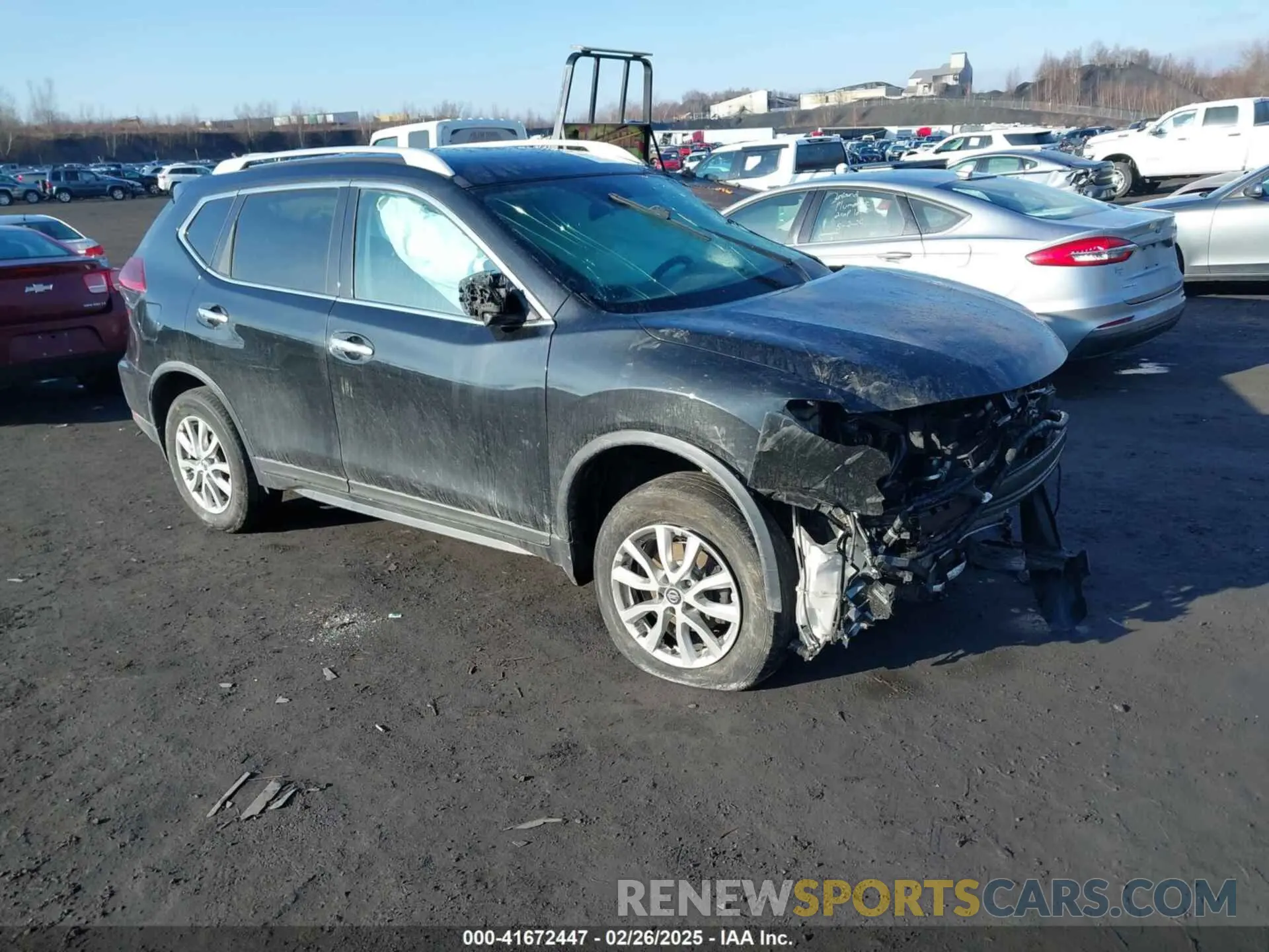 1 fotografías del automóvil dañado 5N1AT2MV1KC782240 NISSAN ROGUE 2019