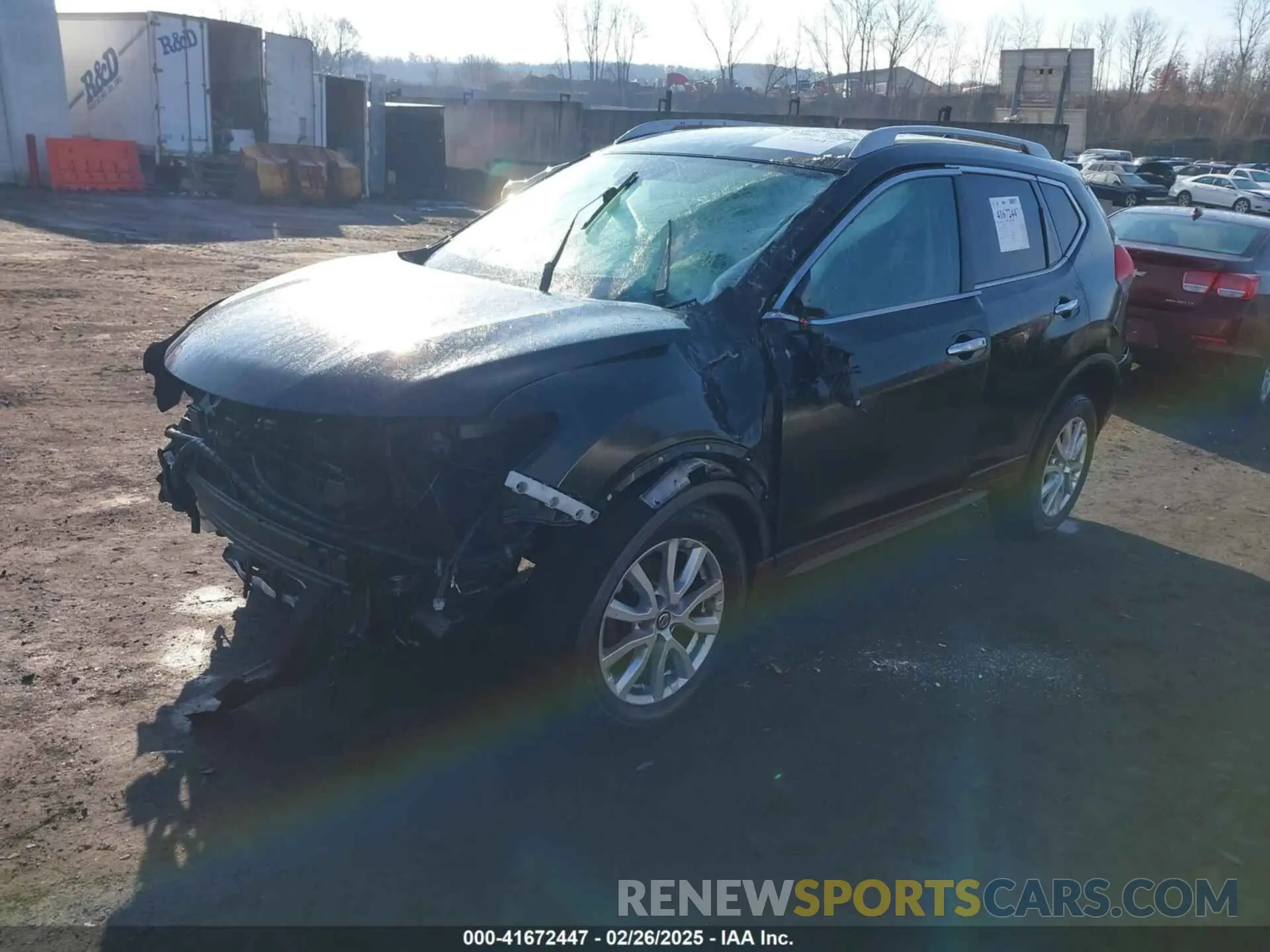 2 fotografías del automóvil dañado 5N1AT2MV1KC782240 NISSAN ROGUE 2019