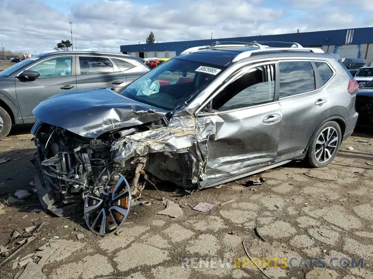 1 fotografías del automóvil dañado 5N1AT2MV1KC789365 NISSAN ROGUE 2019