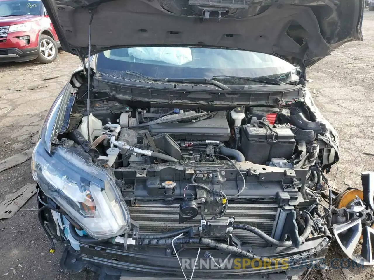 12 fotografías del automóvil dañado 5N1AT2MV1KC789365 NISSAN ROGUE 2019