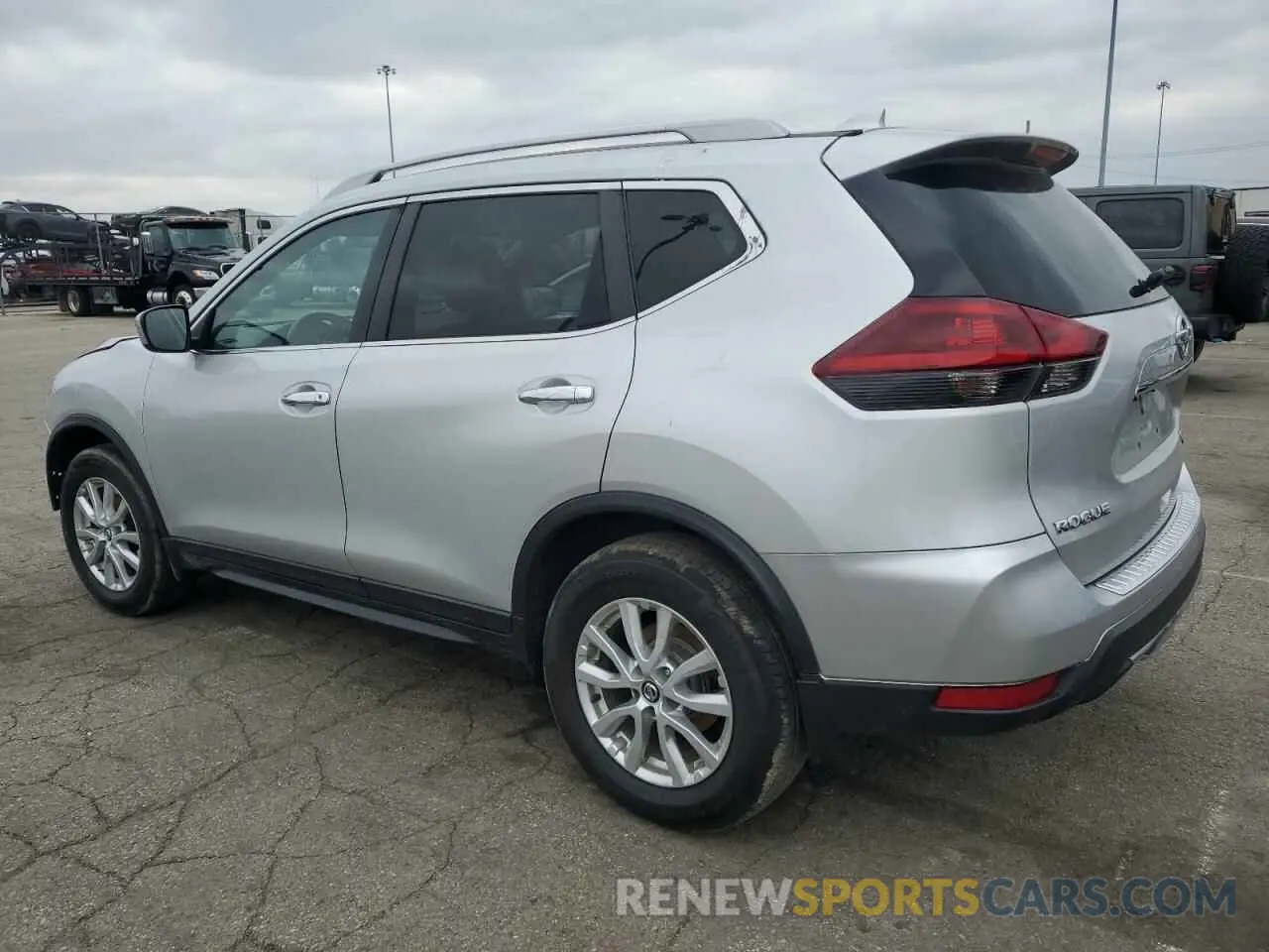 2 fotografías del automóvil dañado 5N1AT2MV1KC813017 NISSAN ROGUE 2019