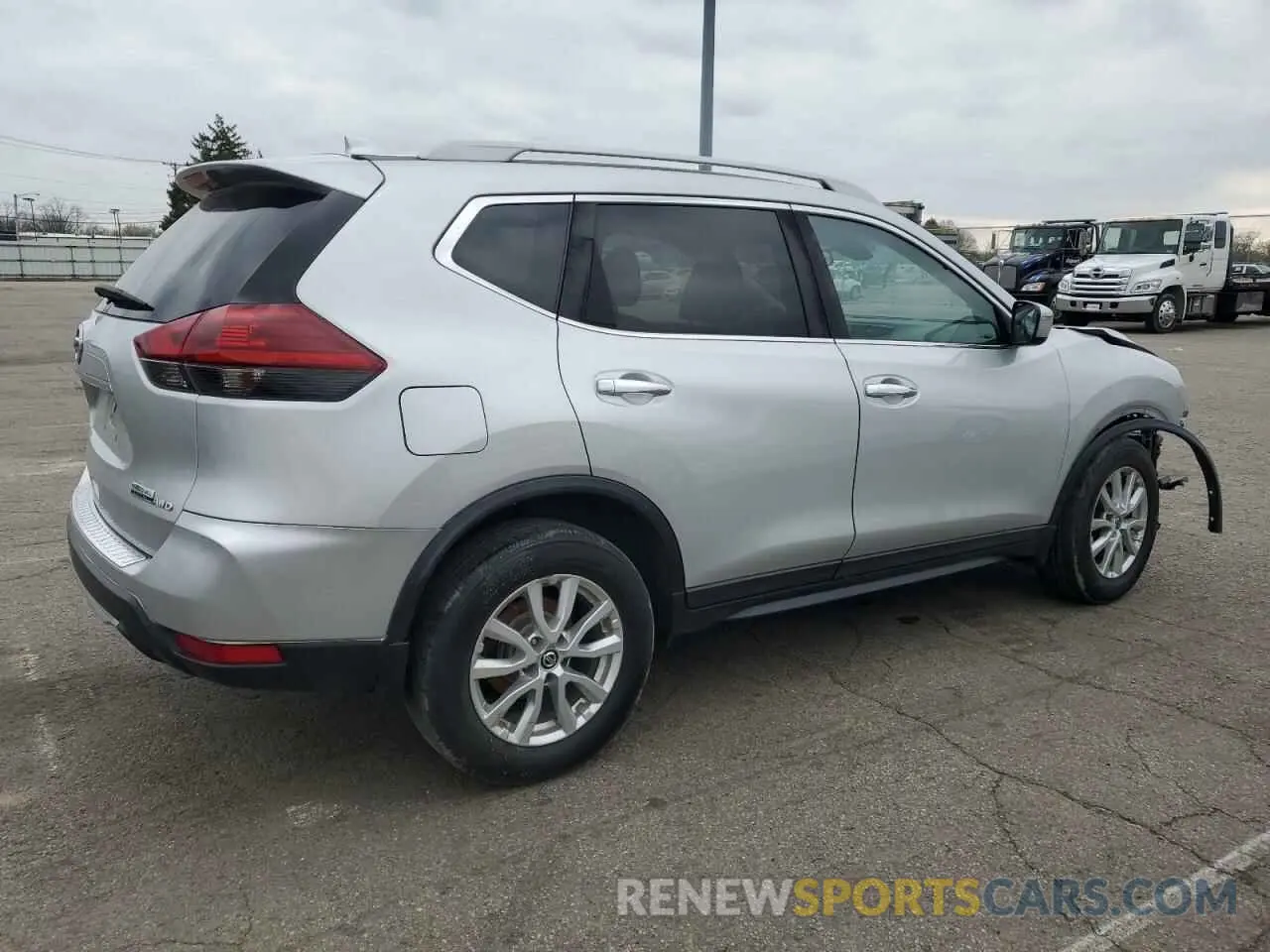 3 fotografías del automóvil dañado 5N1AT2MV1KC813017 NISSAN ROGUE 2019