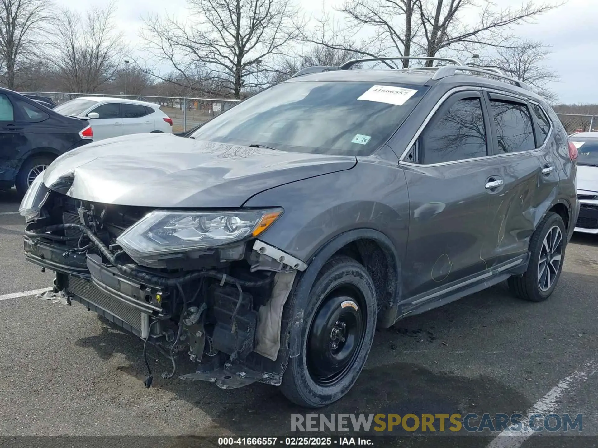 2 fotografías del automóvil dañado 5N1AT2MV1KC830772 NISSAN ROGUE 2019