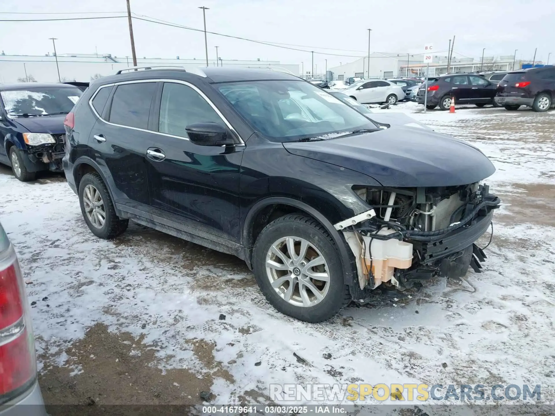 1 fotografías del automóvil dañado 5N1AT2MV2KC729210 NISSAN ROGUE 2019