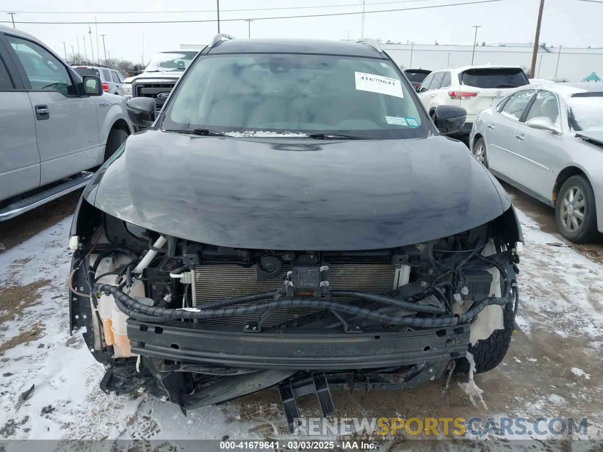 12 fotografías del automóvil dañado 5N1AT2MV2KC729210 NISSAN ROGUE 2019