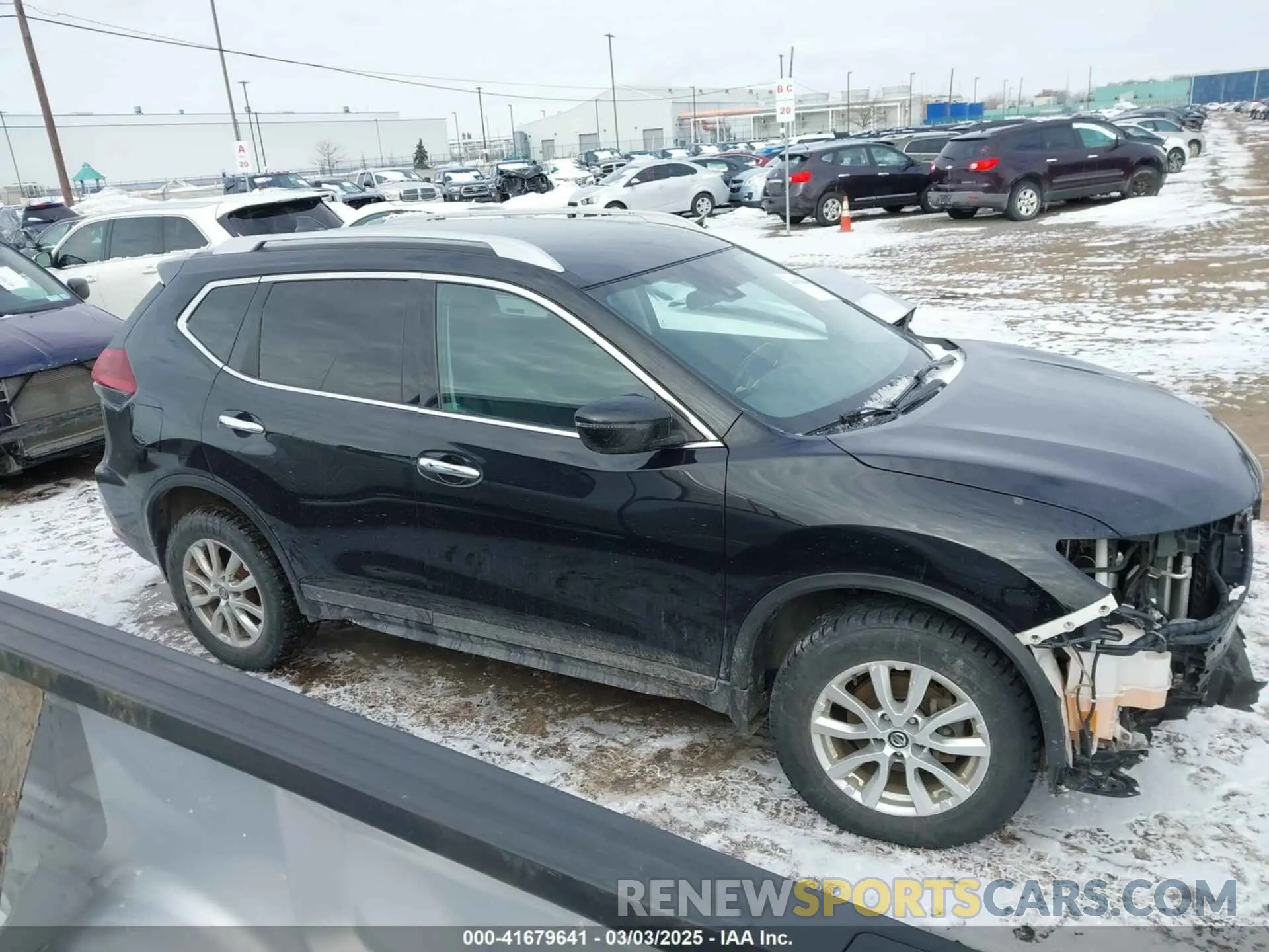 13 fotografías del automóvil dañado 5N1AT2MV2KC729210 NISSAN ROGUE 2019
