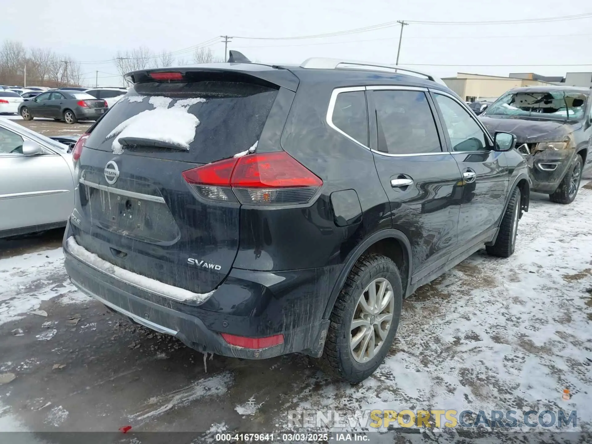 4 fotografías del automóvil dañado 5N1AT2MV2KC729210 NISSAN ROGUE 2019