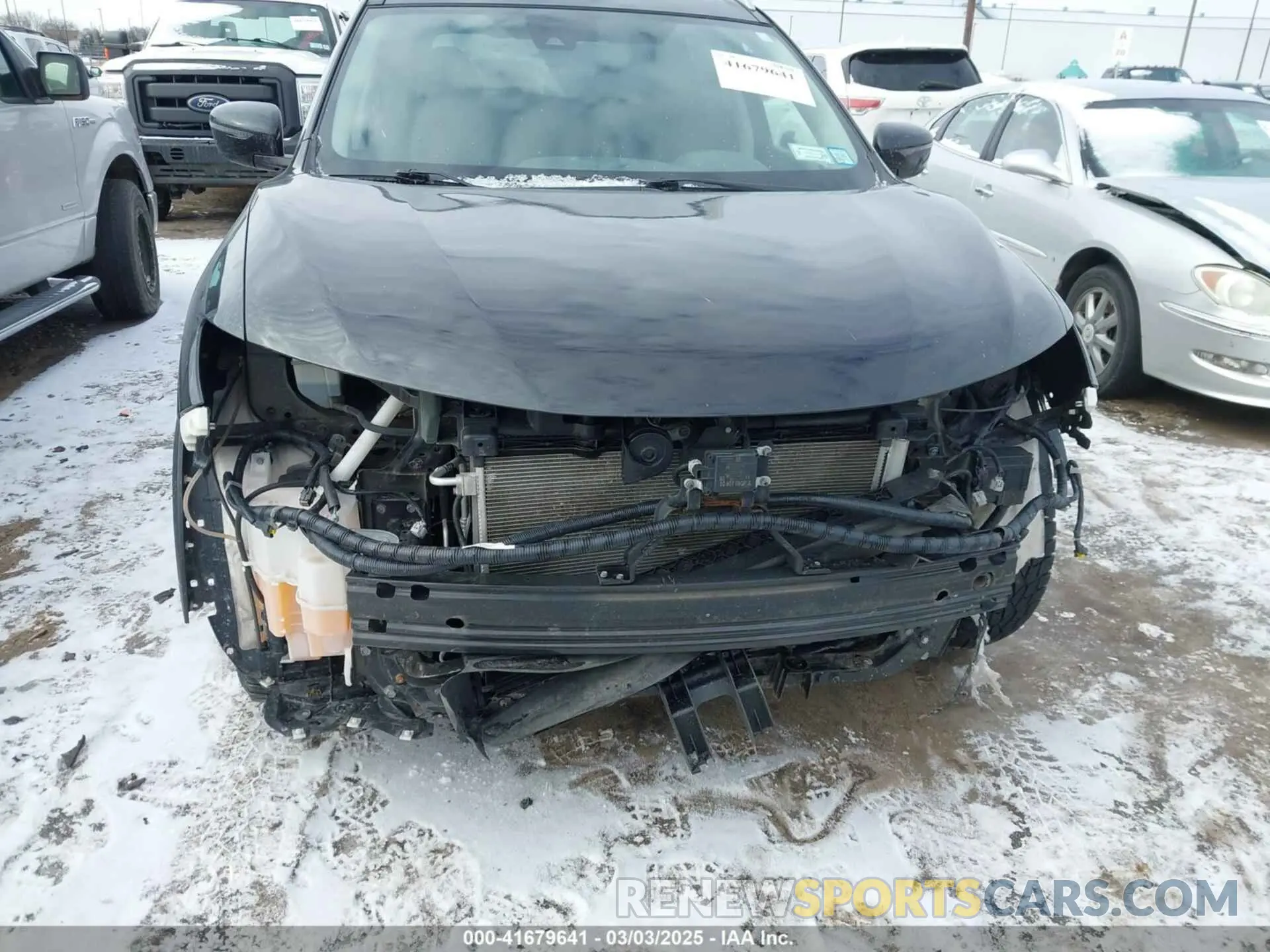 6 fotografías del automóvil dañado 5N1AT2MV2KC729210 NISSAN ROGUE 2019