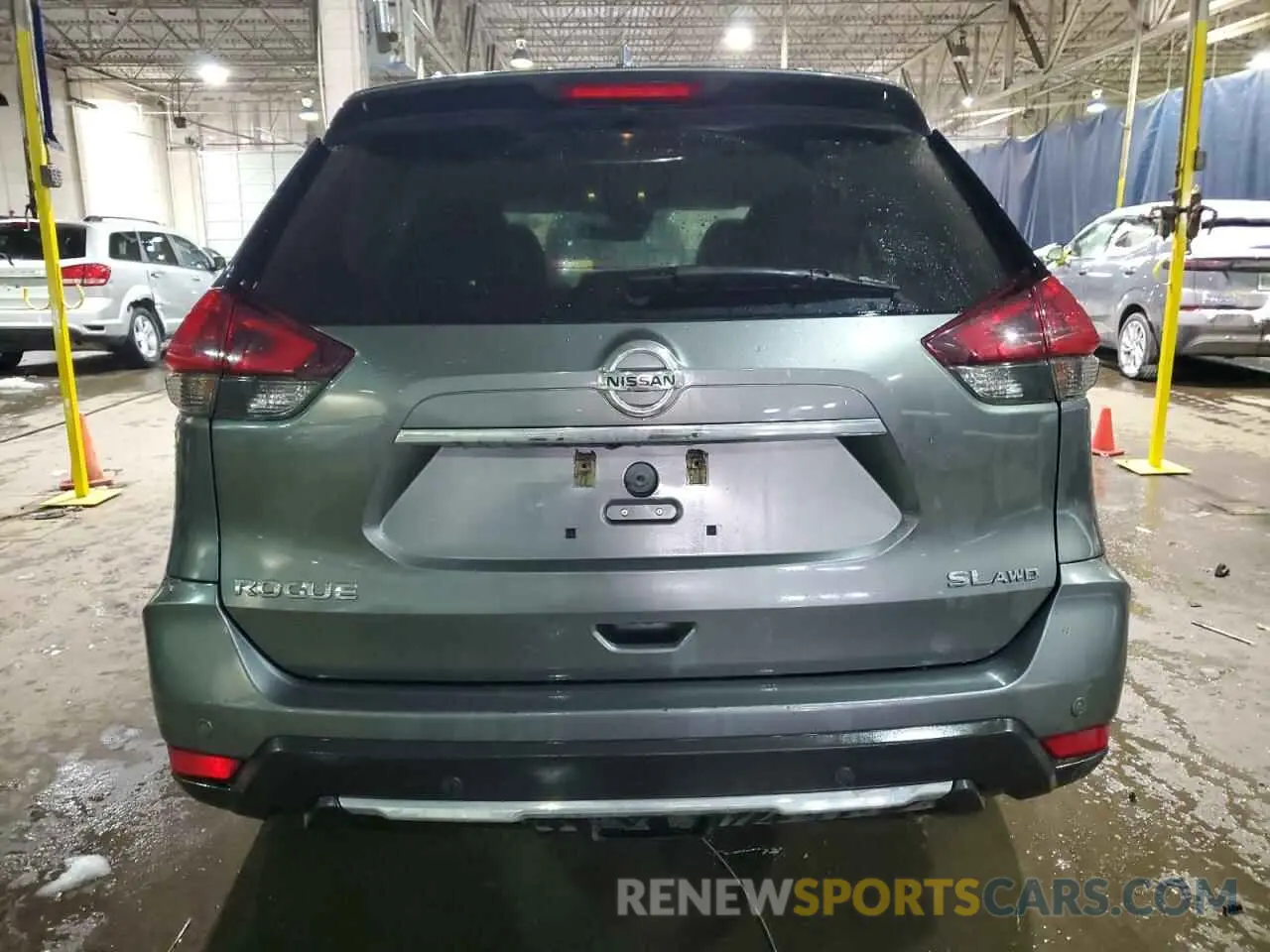 6 fotografías del automóvil dañado 5N1AT2MV2KC743284 NISSAN ROGUE 2019