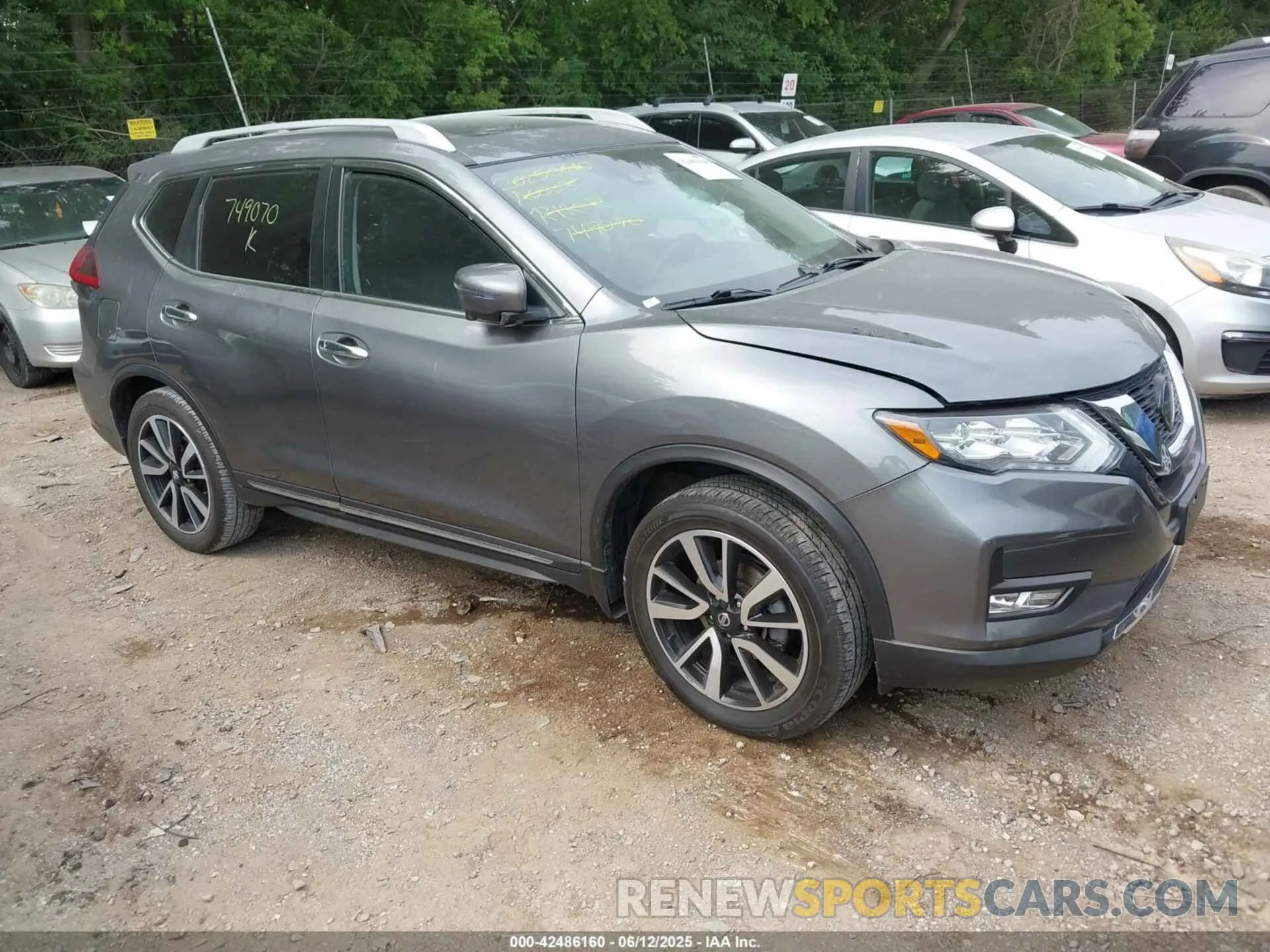 1 fotografías del automóvil dañado 5N1AT2MV2KC749070 NISSAN ROGUE 2019