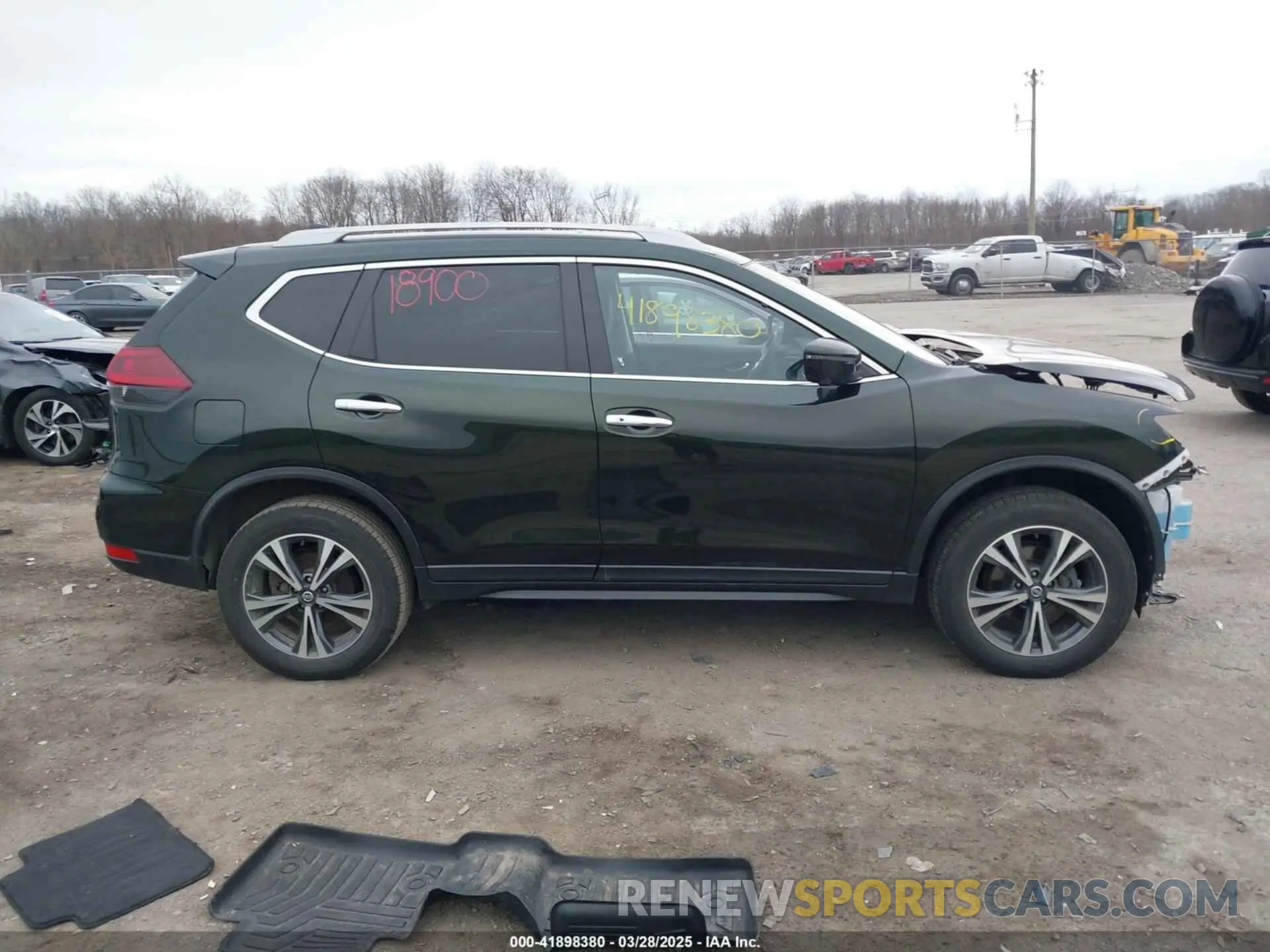14 fotografías del automóvil dañado 5N1AT2MV2KC782750 NISSAN ROGUE 2019