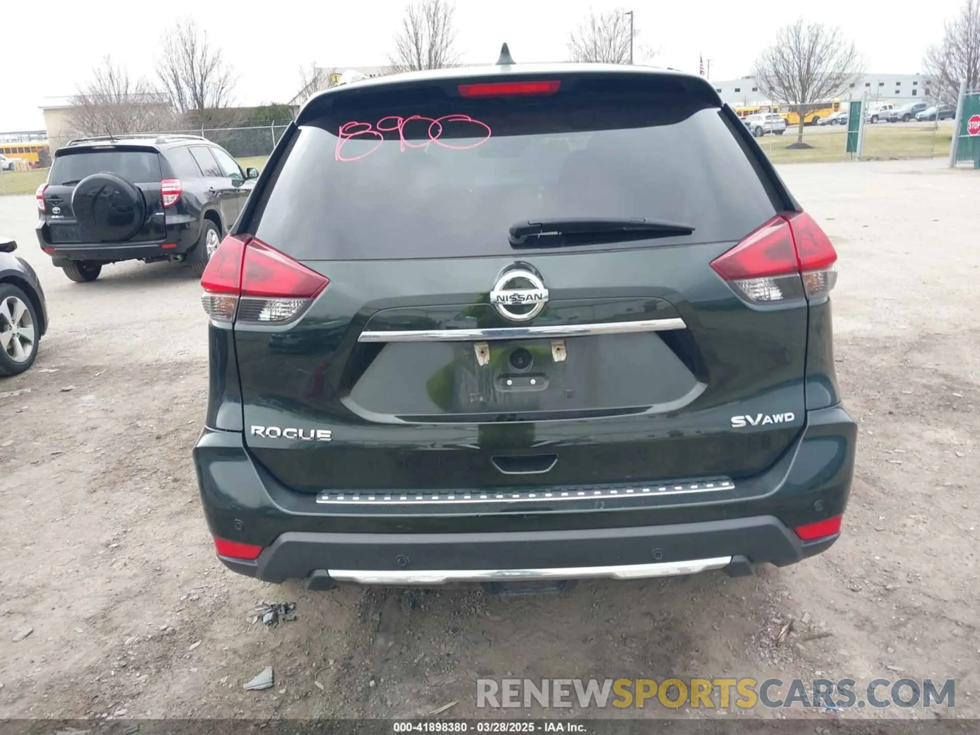 17 fotografías del automóvil dañado 5N1AT2MV2KC782750 NISSAN ROGUE 2019