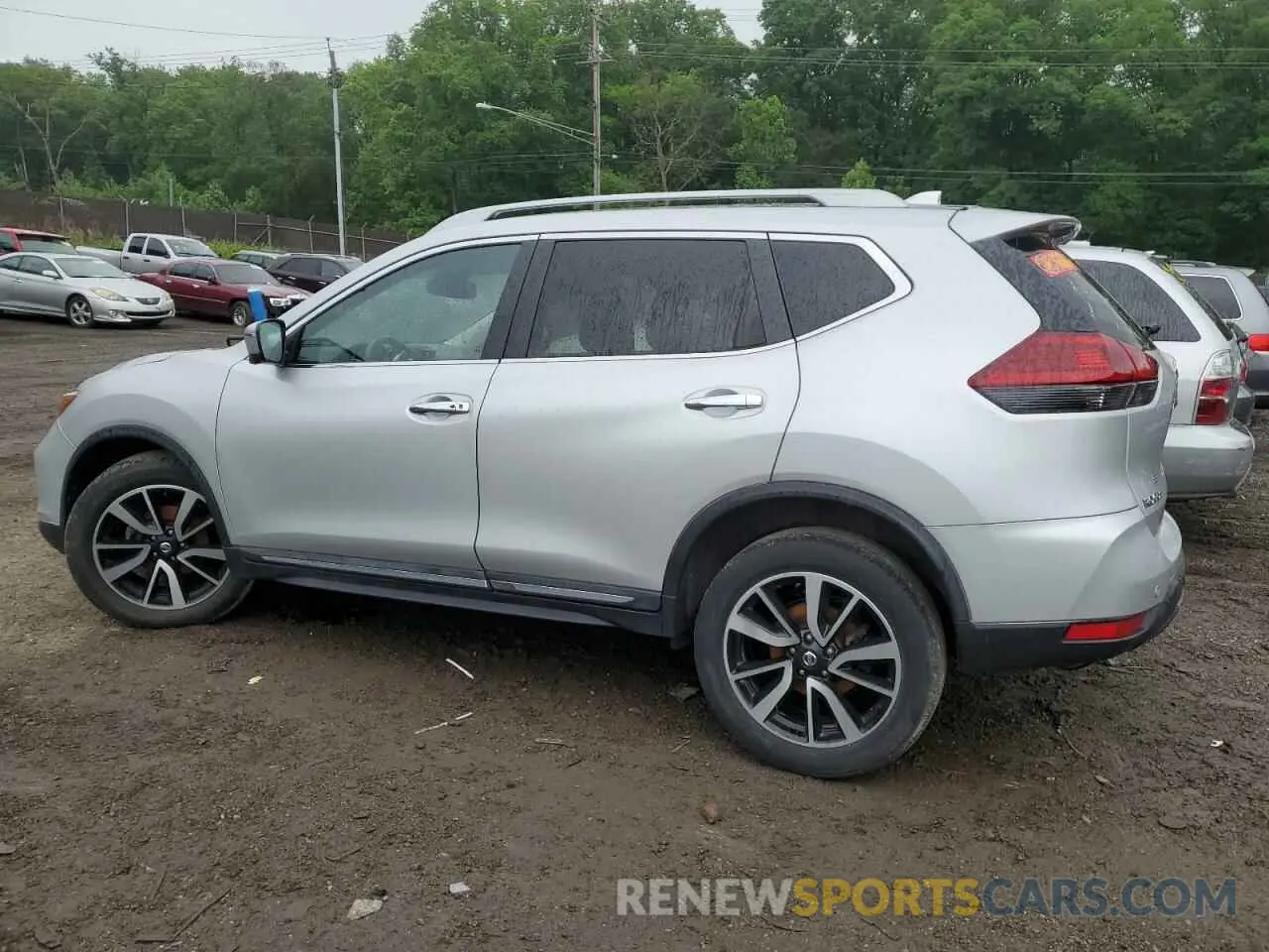 2 fotografías del automóvil dañado 5N1AT2MV2KC834524 NISSAN ROGUE 2019