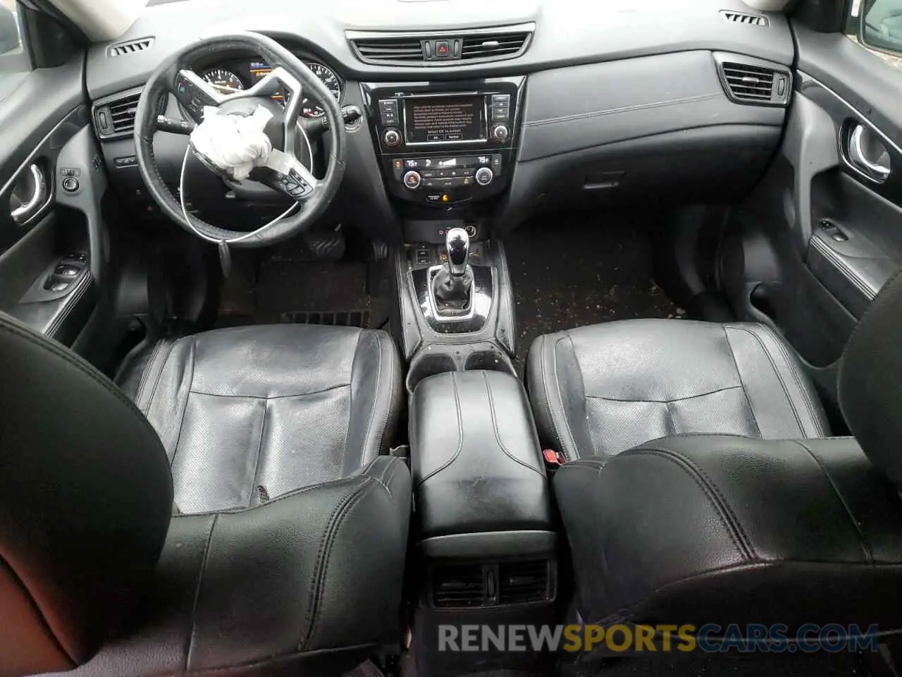 8 fotografías del automóvil dañado 5N1AT2MV2KC834524 NISSAN ROGUE 2019