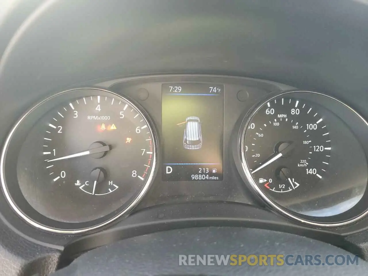 9 fotografías del automóvil dañado 5N1AT2MV2KC845801 NISSAN ROGUE 2019