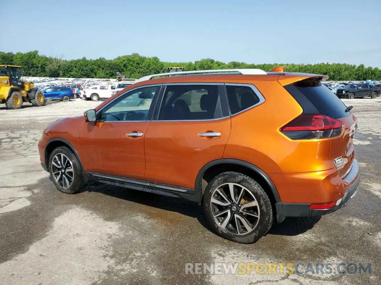 2 fotografías del automóvil dañado 5N1AT2MV3KC711301 NISSAN ROGUE 2019