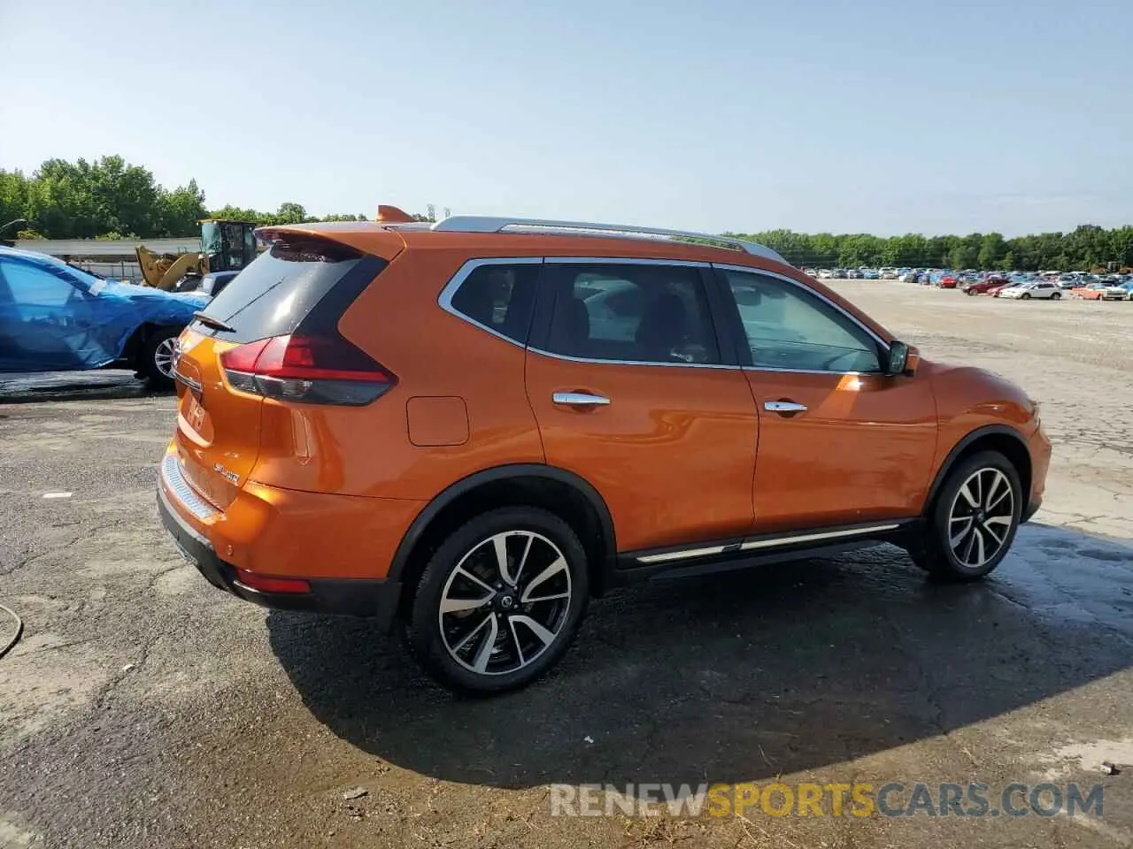 3 fotografías del automóvil dañado 5N1AT2MV3KC711301 NISSAN ROGUE 2019