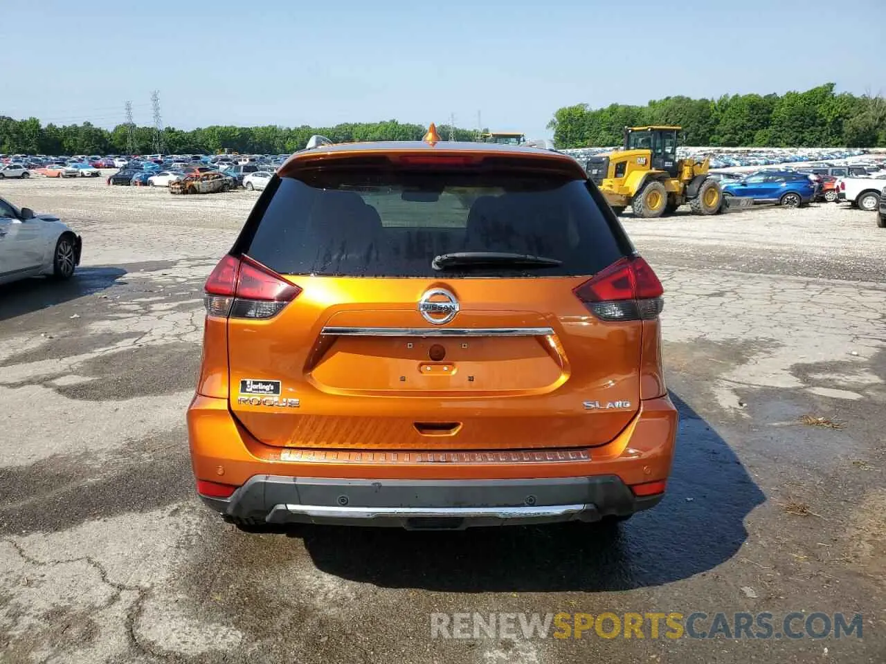 6 fotografías del automóvil dañado 5N1AT2MV3KC711301 NISSAN ROGUE 2019