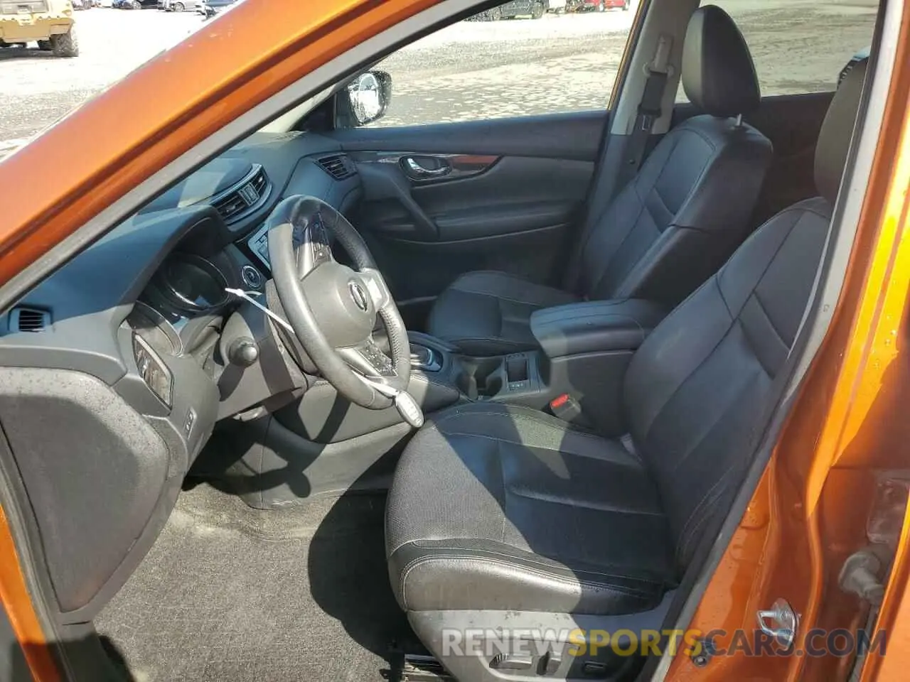 7 fotografías del automóvil dañado 5N1AT2MV3KC711301 NISSAN ROGUE 2019