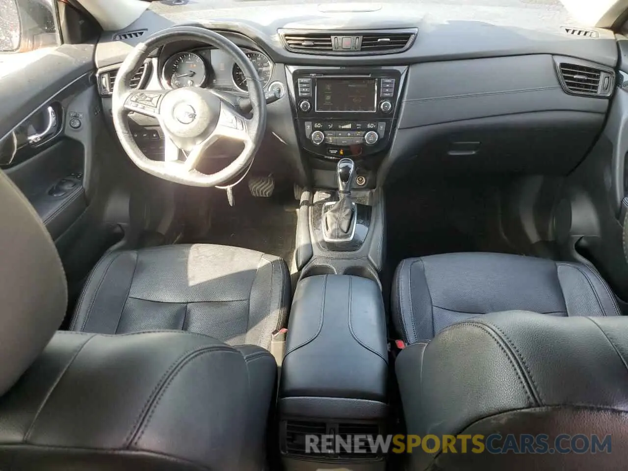 8 fotografías del automóvil dañado 5N1AT2MV3KC711301 NISSAN ROGUE 2019