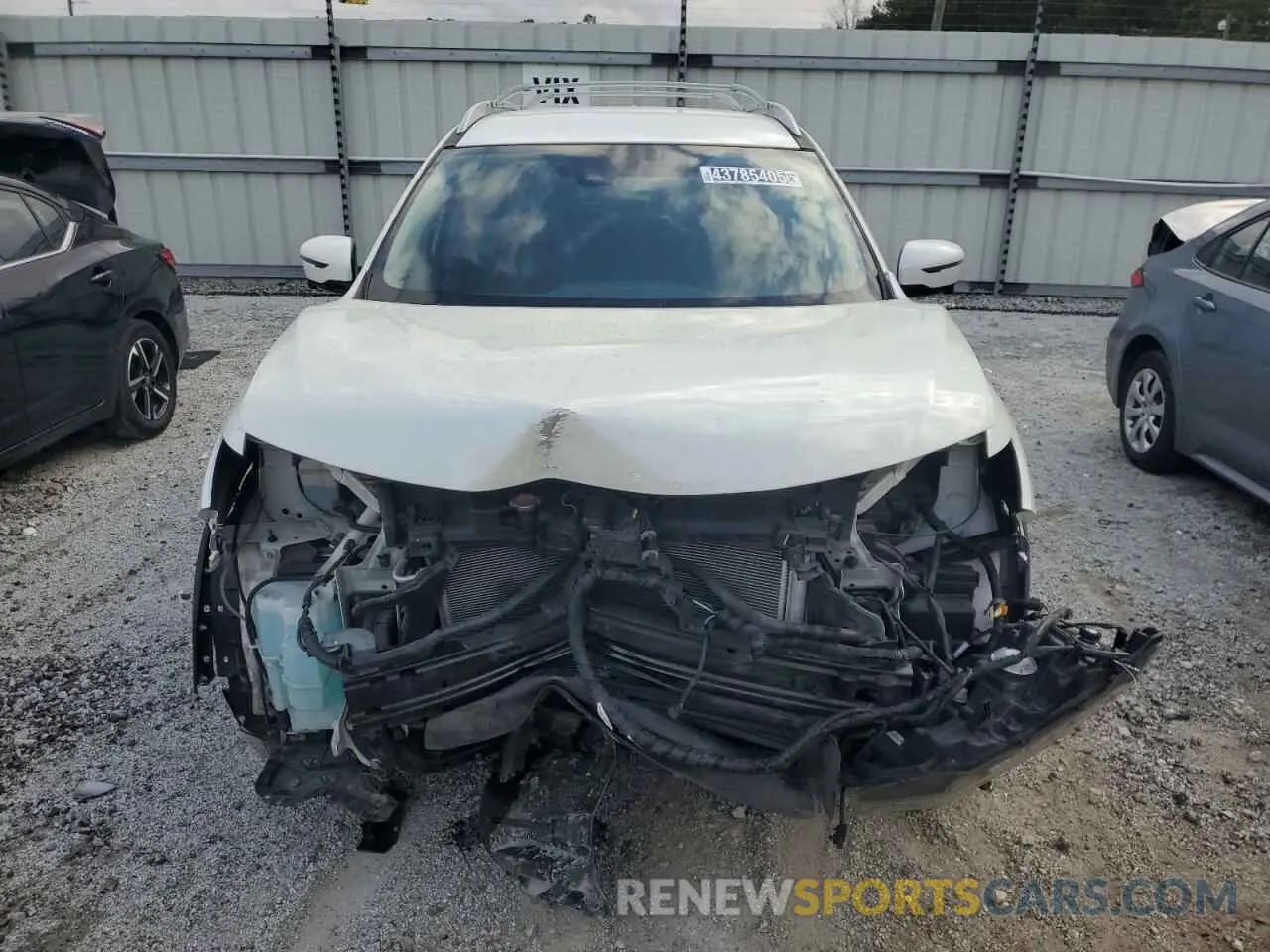 5 fotografías del automóvil dañado 5N1AT2MV3KC792803 NISSAN ROGUE 2019