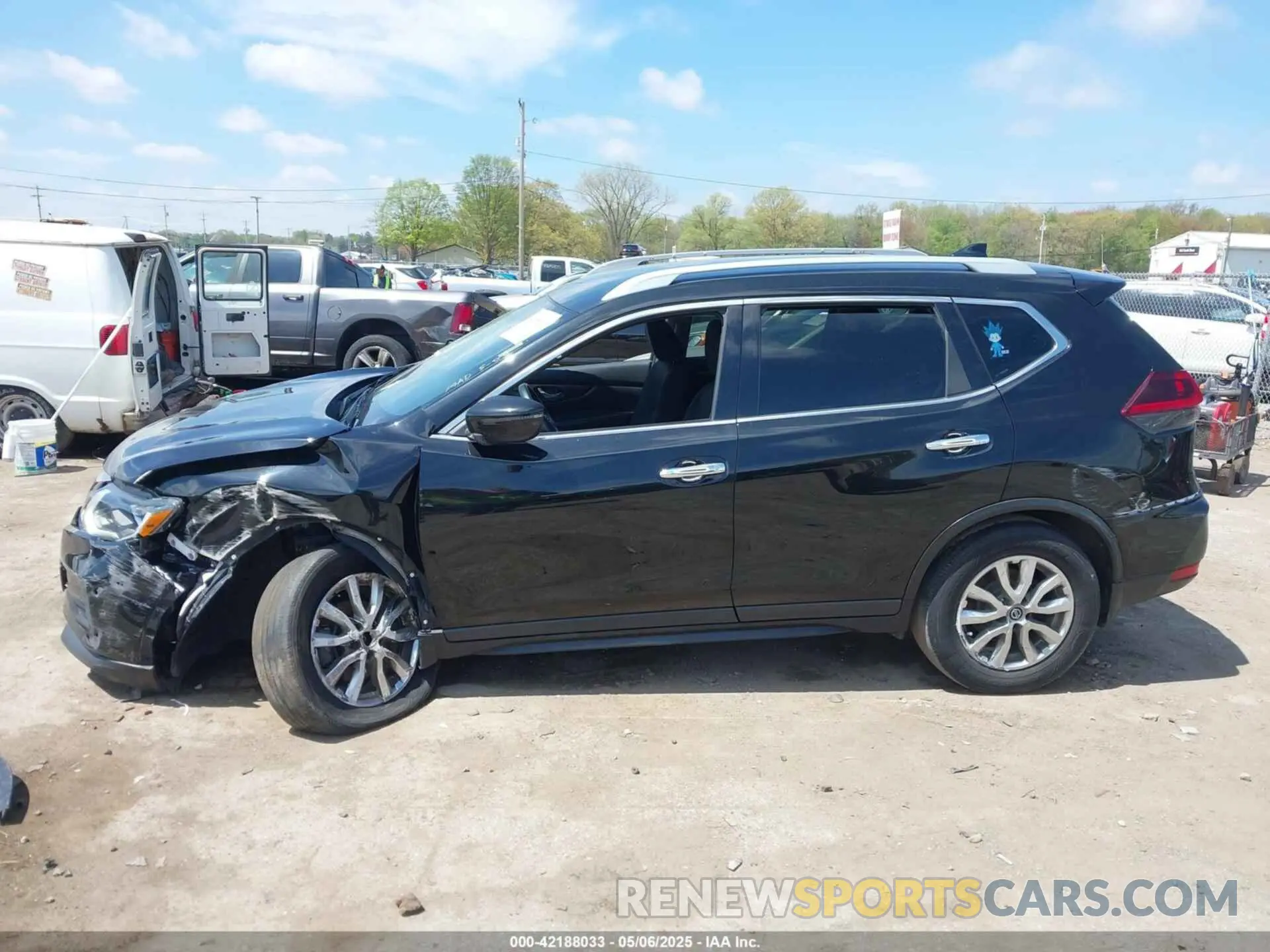 15 fotografías del automóvil dañado 5N1AT2MV3KC805467 NISSAN ROGUE 2019