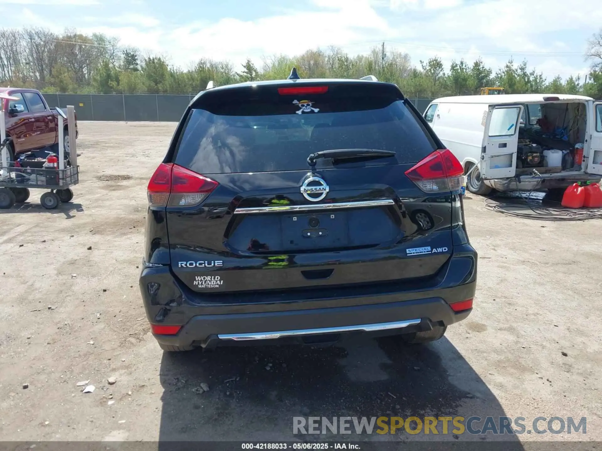 17 fotografías del automóvil dañado 5N1AT2MV3KC805467 NISSAN ROGUE 2019