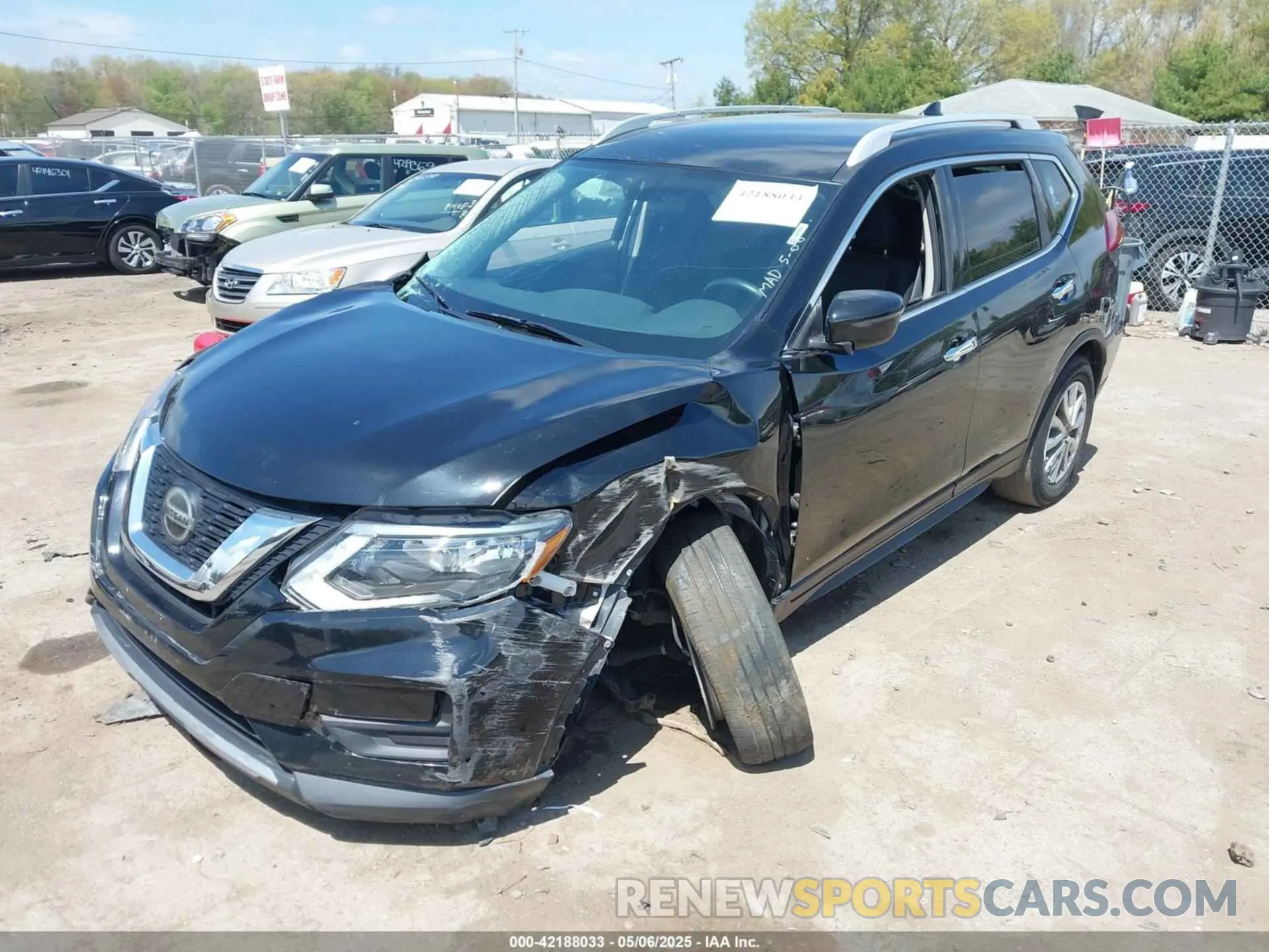 6 fotografías del automóvil dañado 5N1AT2MV3KC805467 NISSAN ROGUE 2019