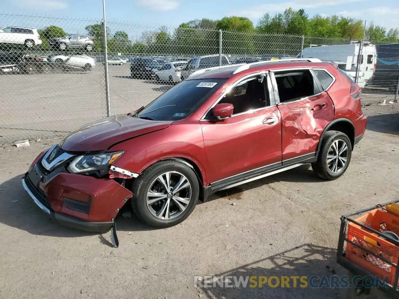 1 fotografías del automóvil dañado 5N1AT2MV3KC811432 NISSAN ROGUE 2019