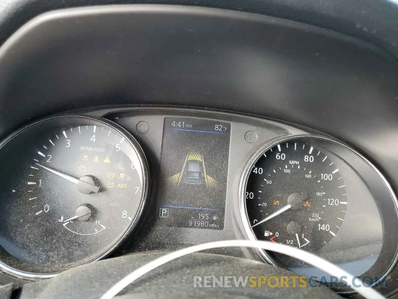 9 fotografías del automóvil dañado 5N1AT2MV3KC811432 NISSAN ROGUE 2019
