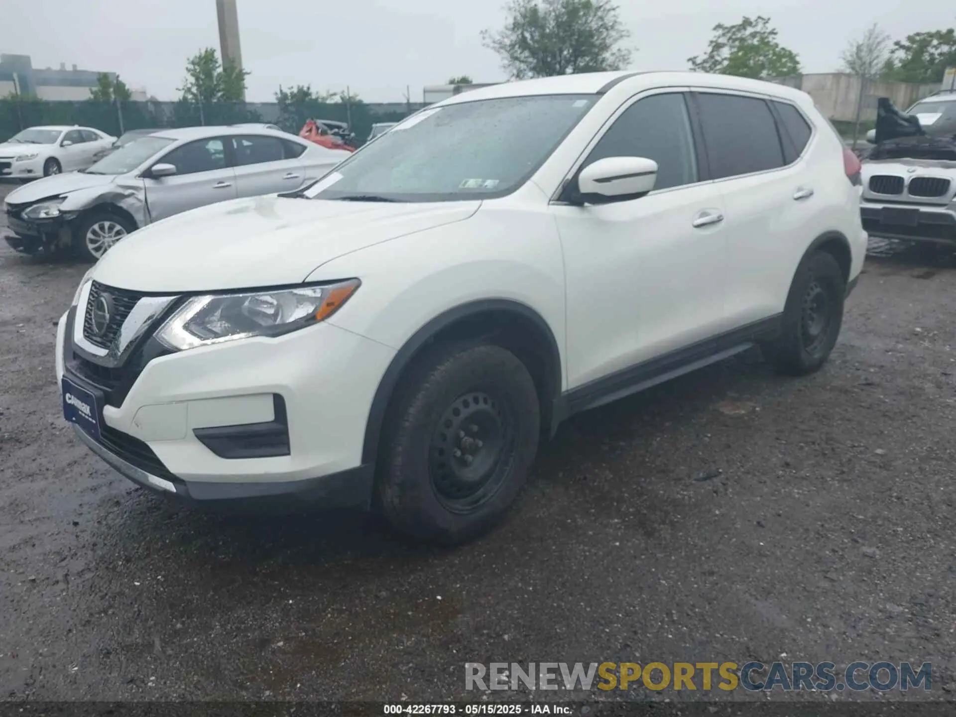 2 fotografías del automóvil dañado 5N1AT2MV3KC831907 NISSAN ROGUE 2019