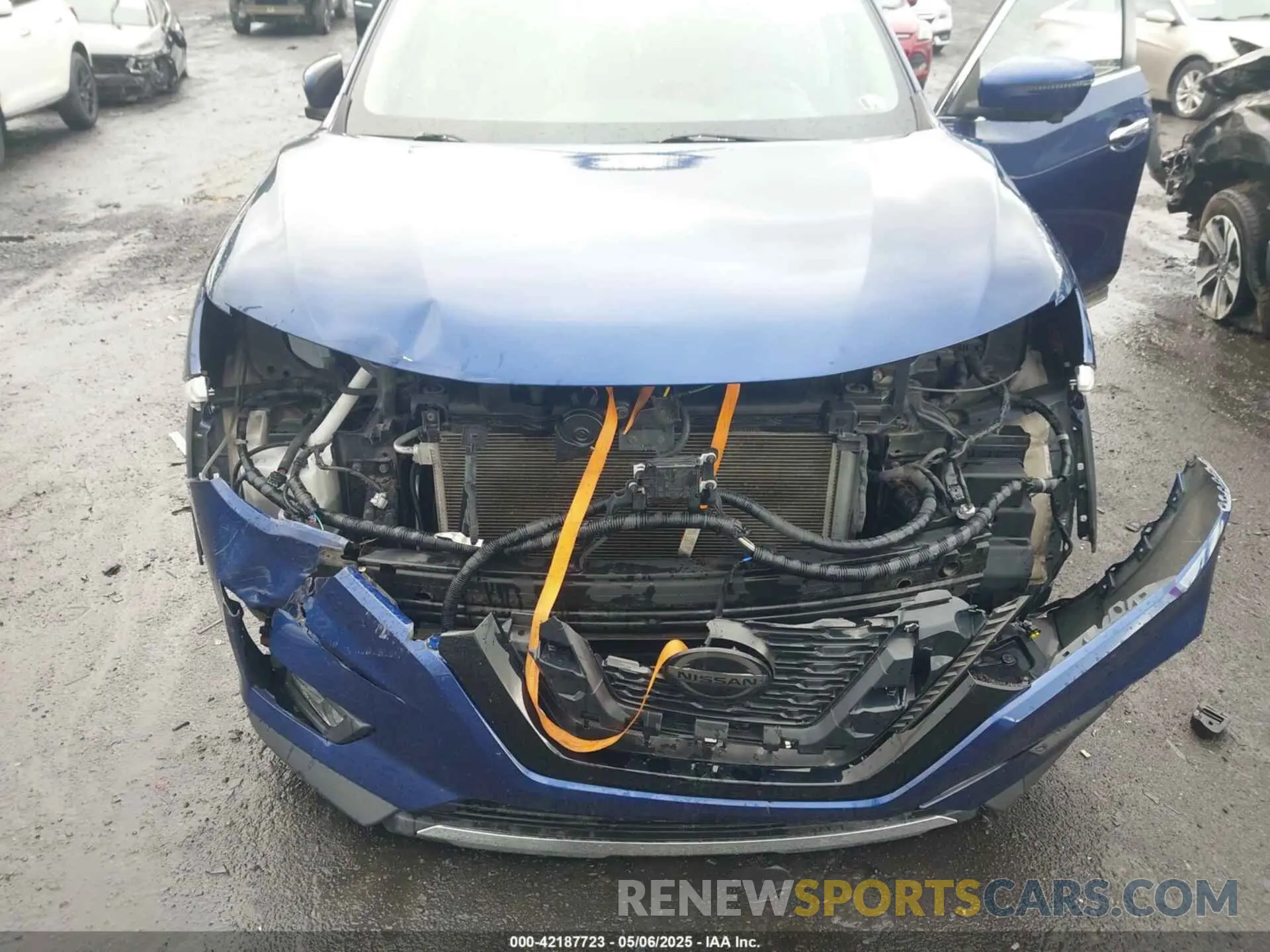 6 fotografías del automóvil dañado 5N1AT2MV4KC701862 NISSAN ROGUE 2019