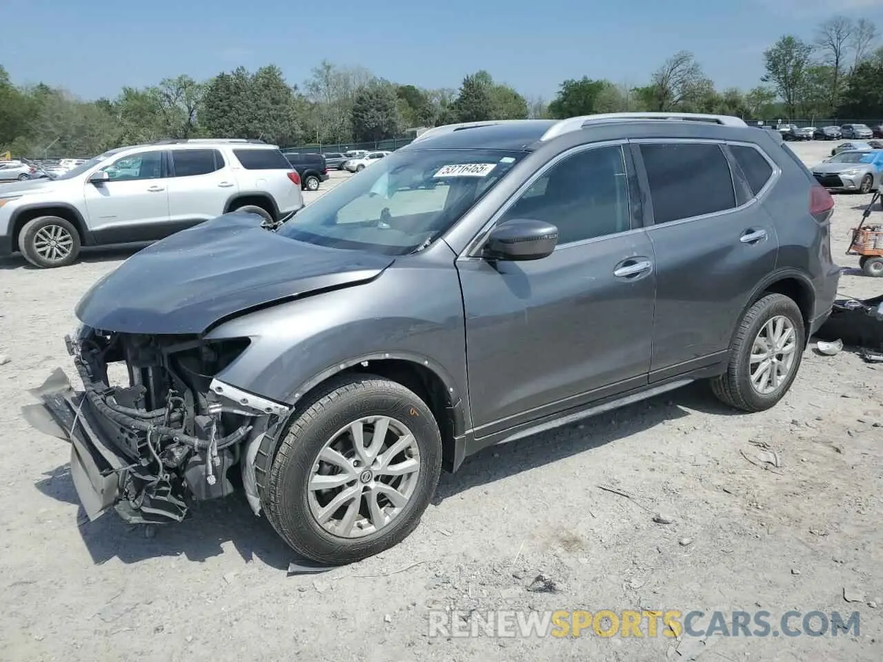 1 fotografías del automóvil dañado 5N1AT2MV4KC740015 NISSAN ROGUE 2019