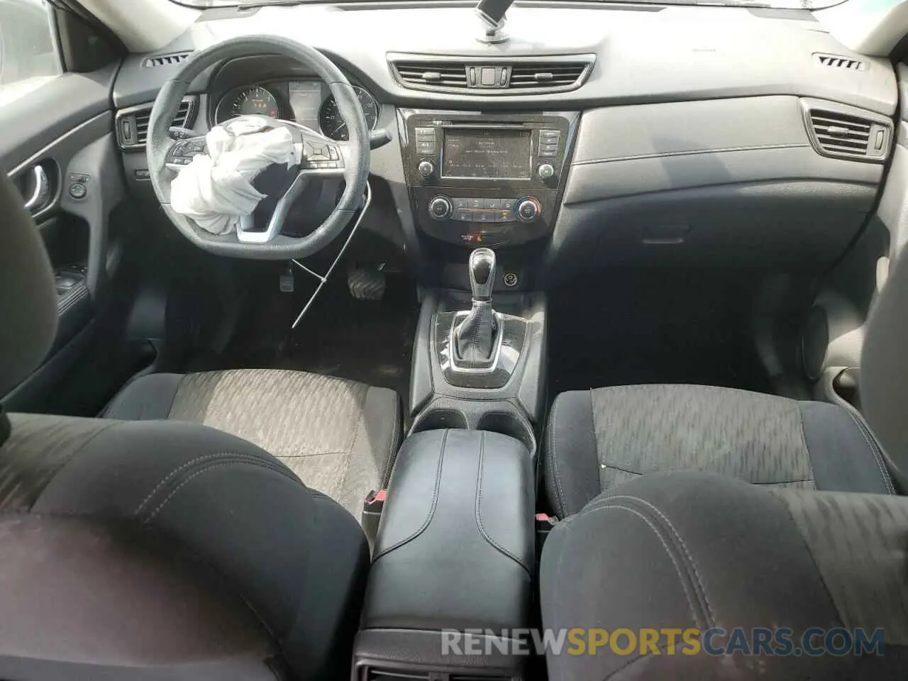 8 fotografías del automóvil dañado 5N1AT2MV4KC740015 NISSAN ROGUE 2019