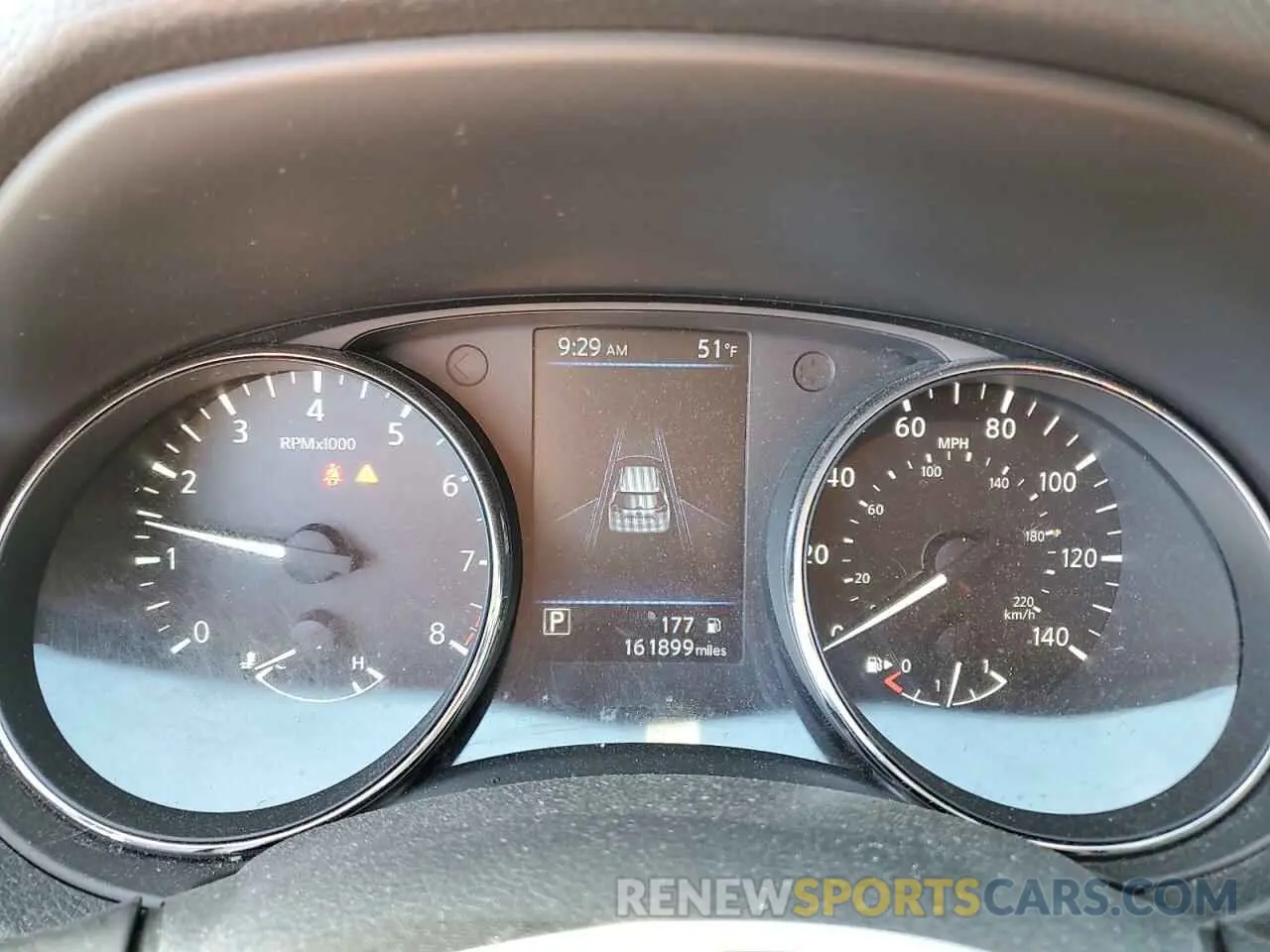 9 fotografías del automóvil dañado 5N1AT2MV4KC782832 NISSAN ROGUE 2019