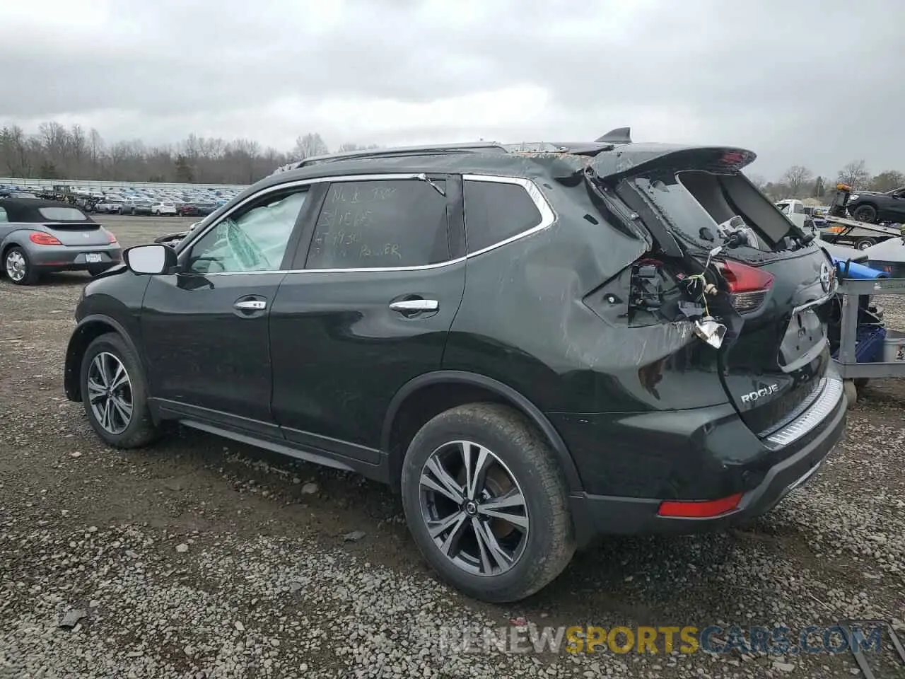 2 fotografías del automóvil dañado 5N1AT2MV4KC789683 NISSAN ROGUE 2019