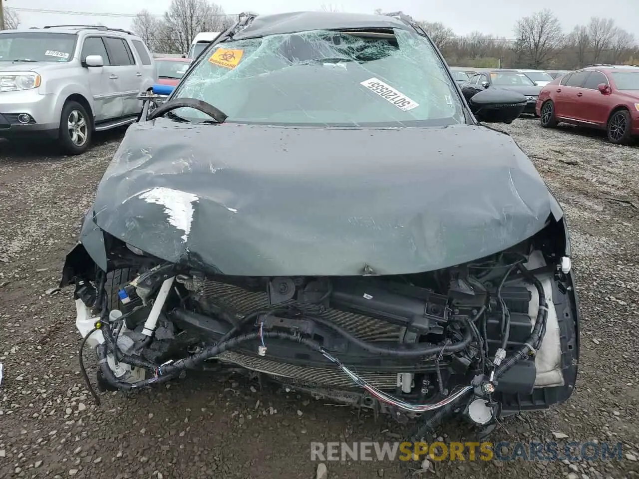 5 fotografías del automóvil dañado 5N1AT2MV4KC789683 NISSAN ROGUE 2019